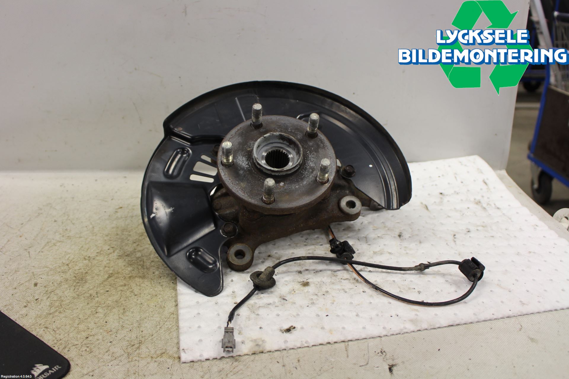 Subaru OUTBACK 15-20 Styrspindel Lagerhus Vä