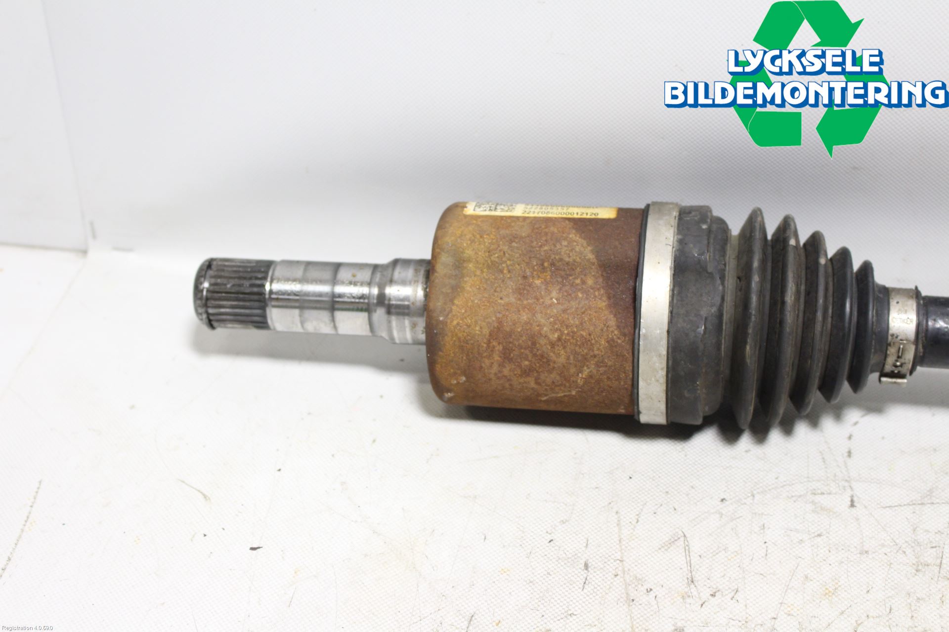 Opel INSIGNIA 17- Drivaxel Fram Vänster