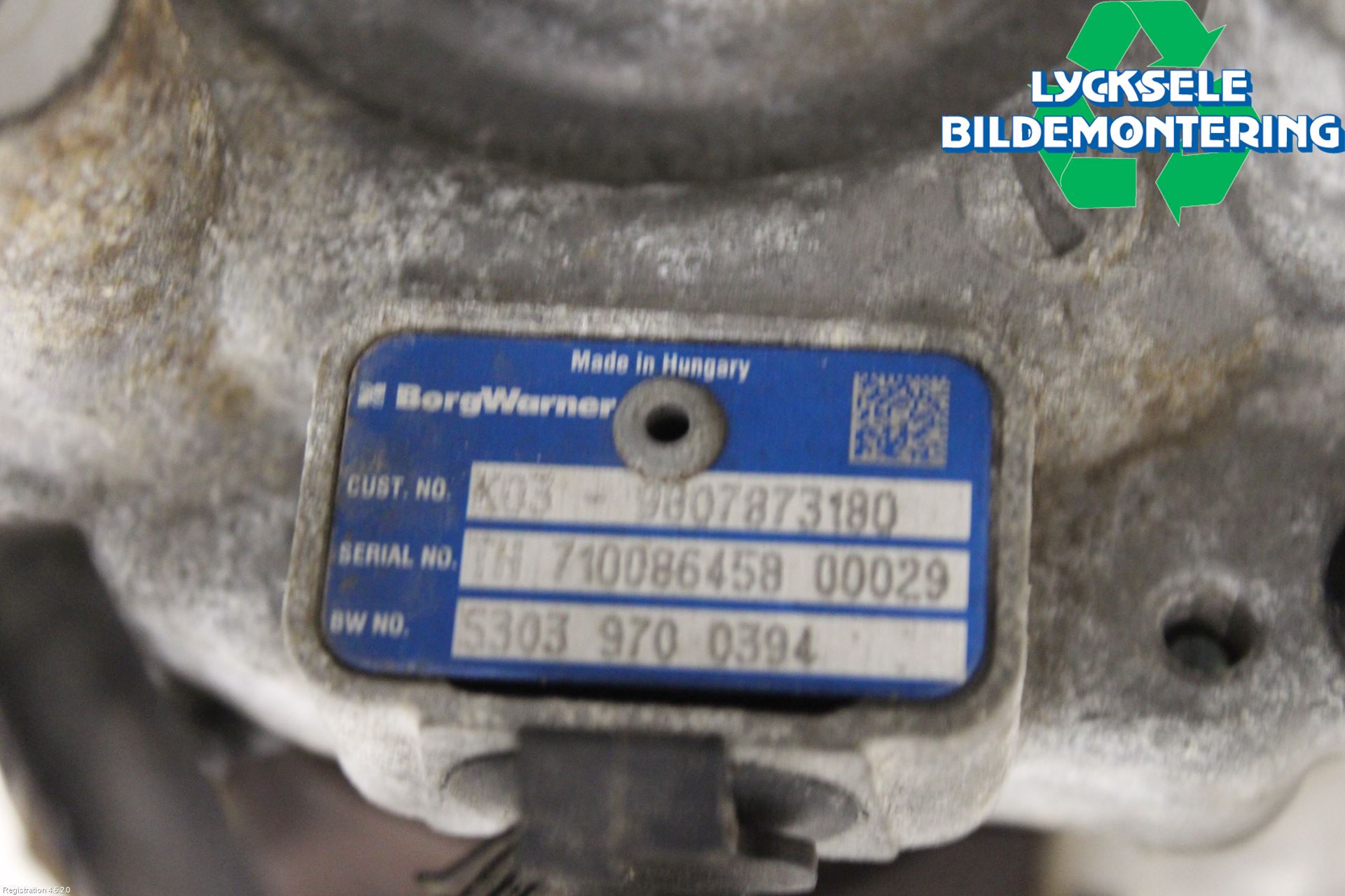 Peugeot EXPERT/E-EXPERT 17- Turboaggregat