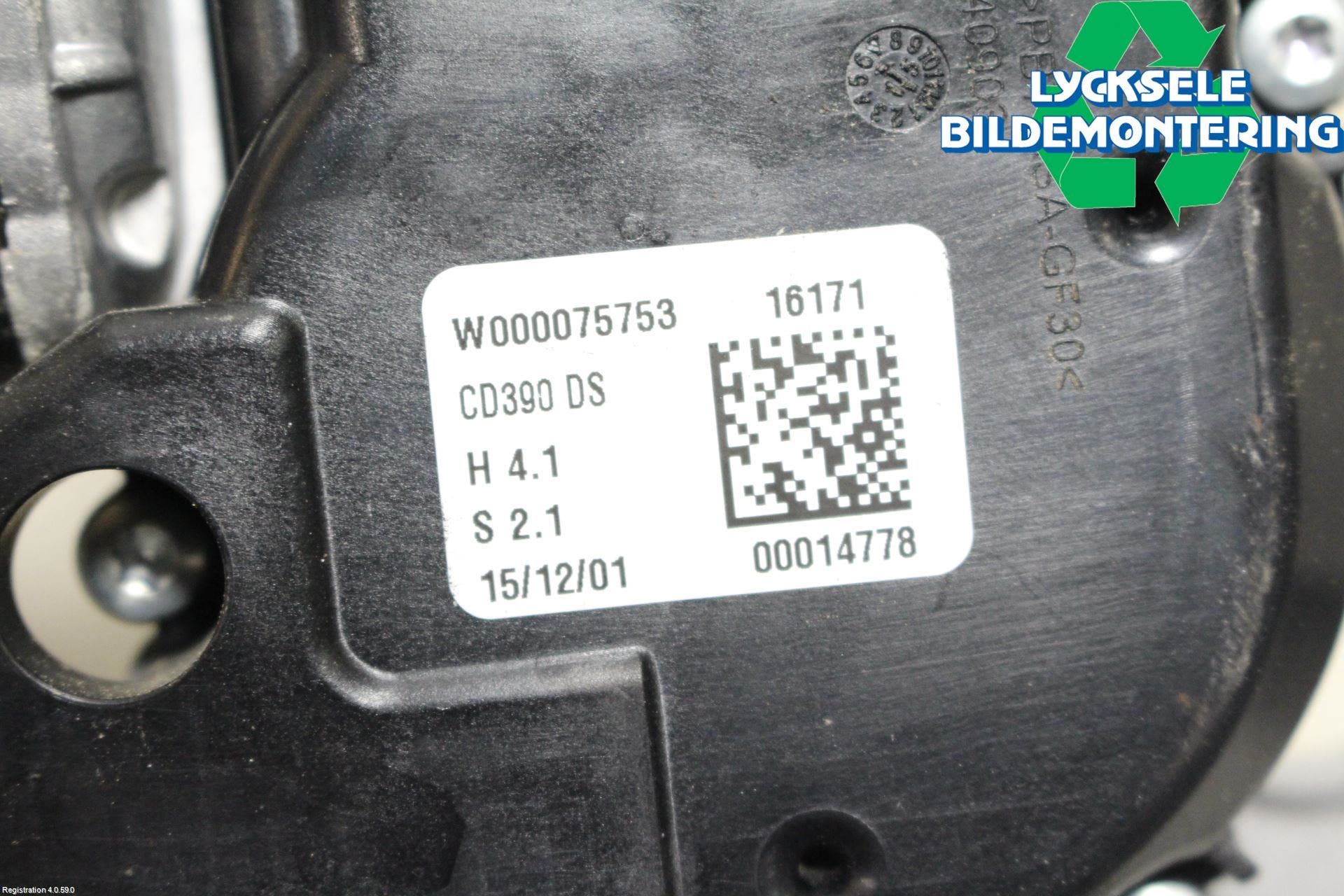 Ford GALAXY 16- Torkarmotor Vindruta