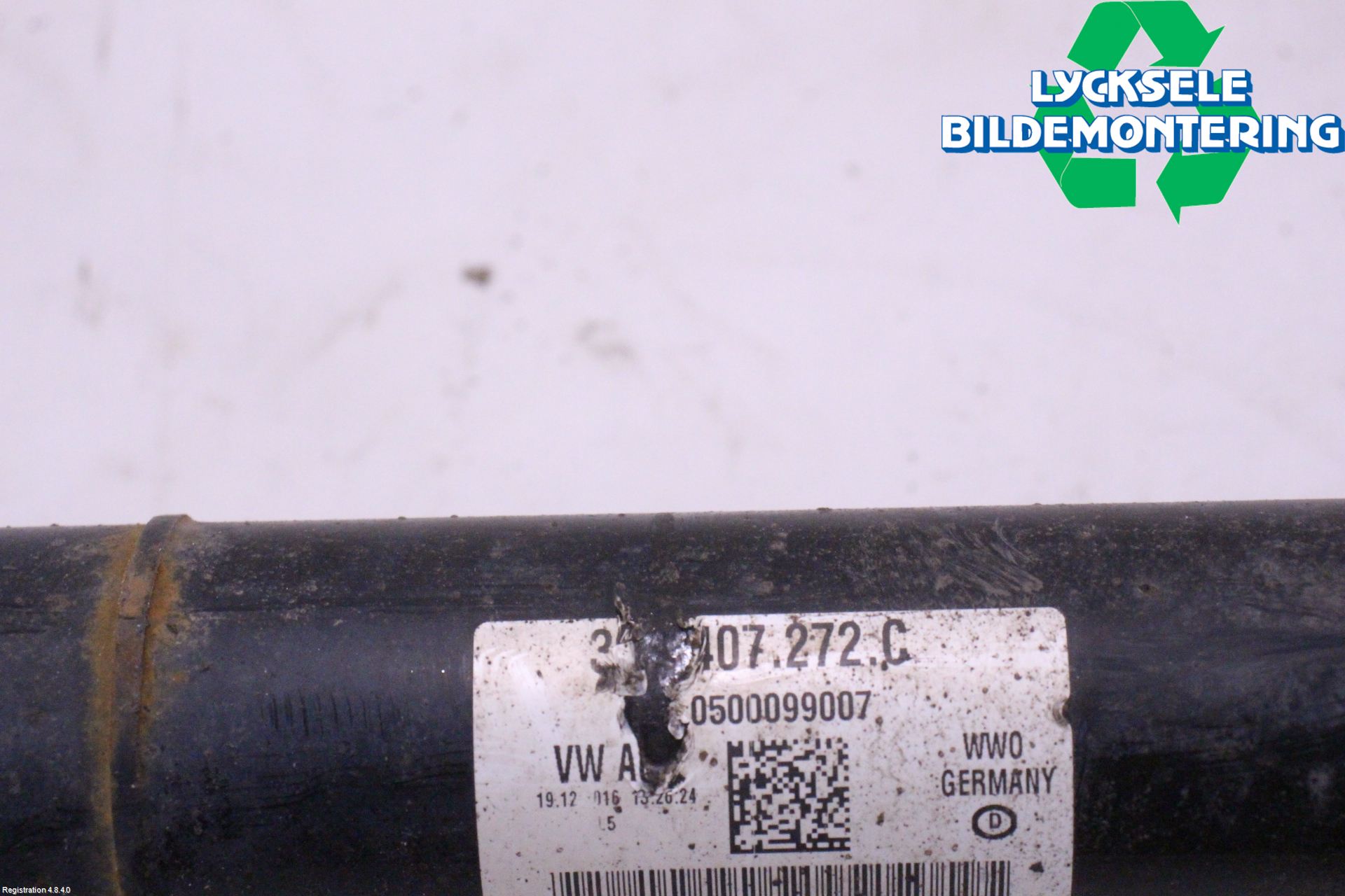 Skoda SUPERB 16-24 Drivaxel Fram Höger