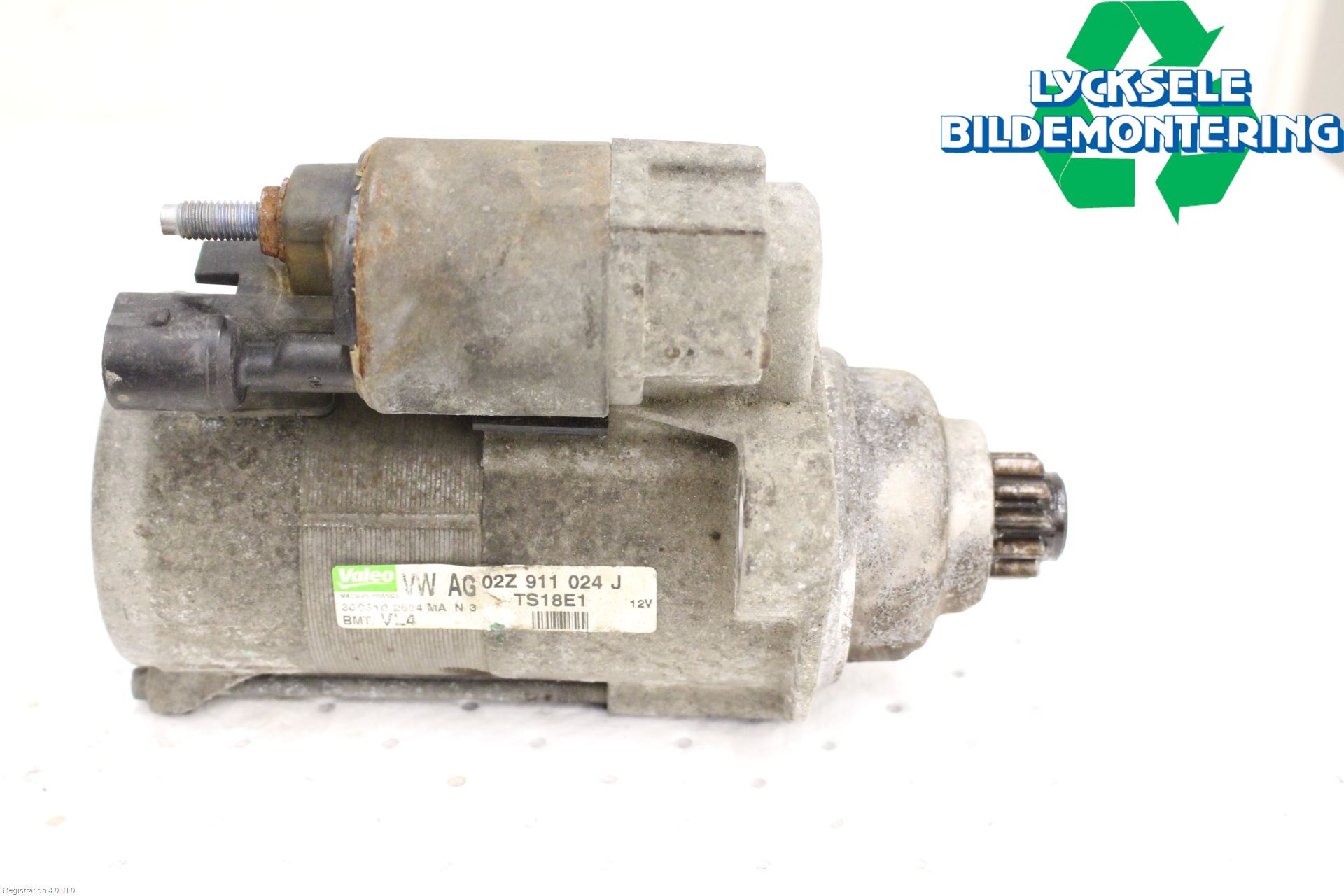 Volkswagen VW CADDY      04-10 Startmotor Diesel