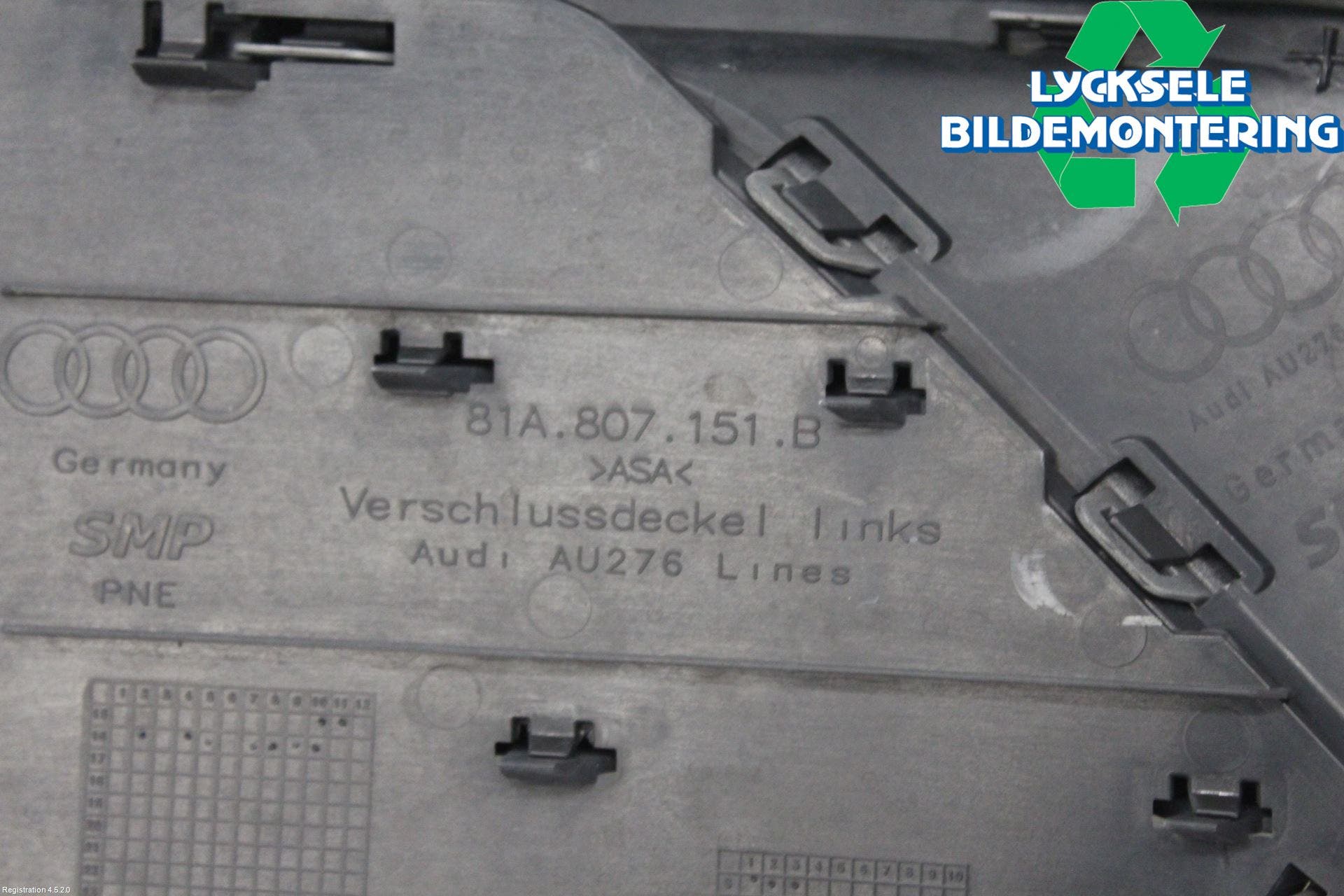 Audi Q2/SQ2 17- Grilldel Vänster