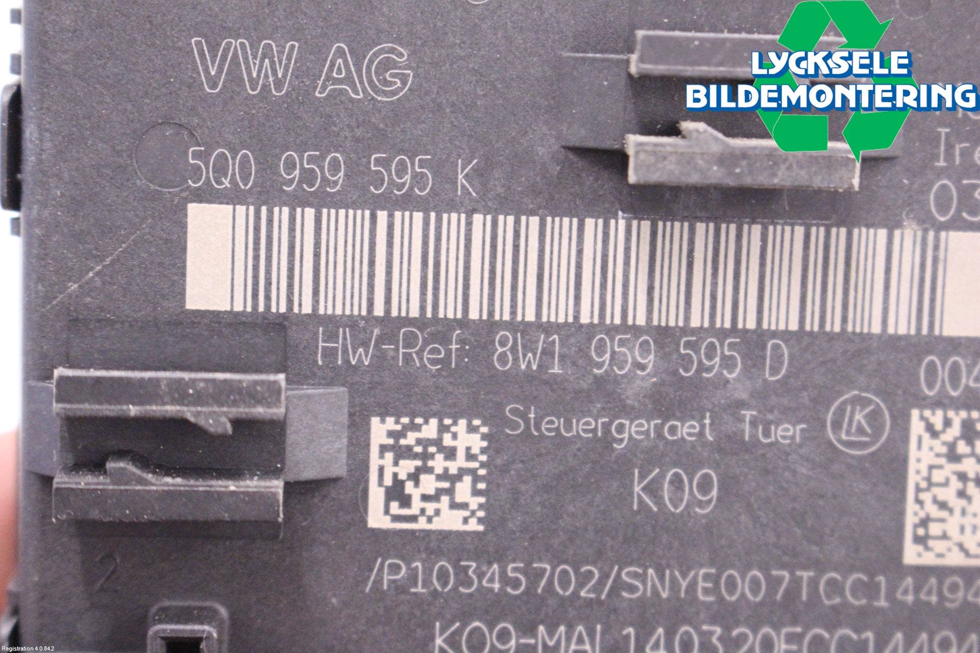 Audi A3/S3 8Y 21- Styrenhet Dörr