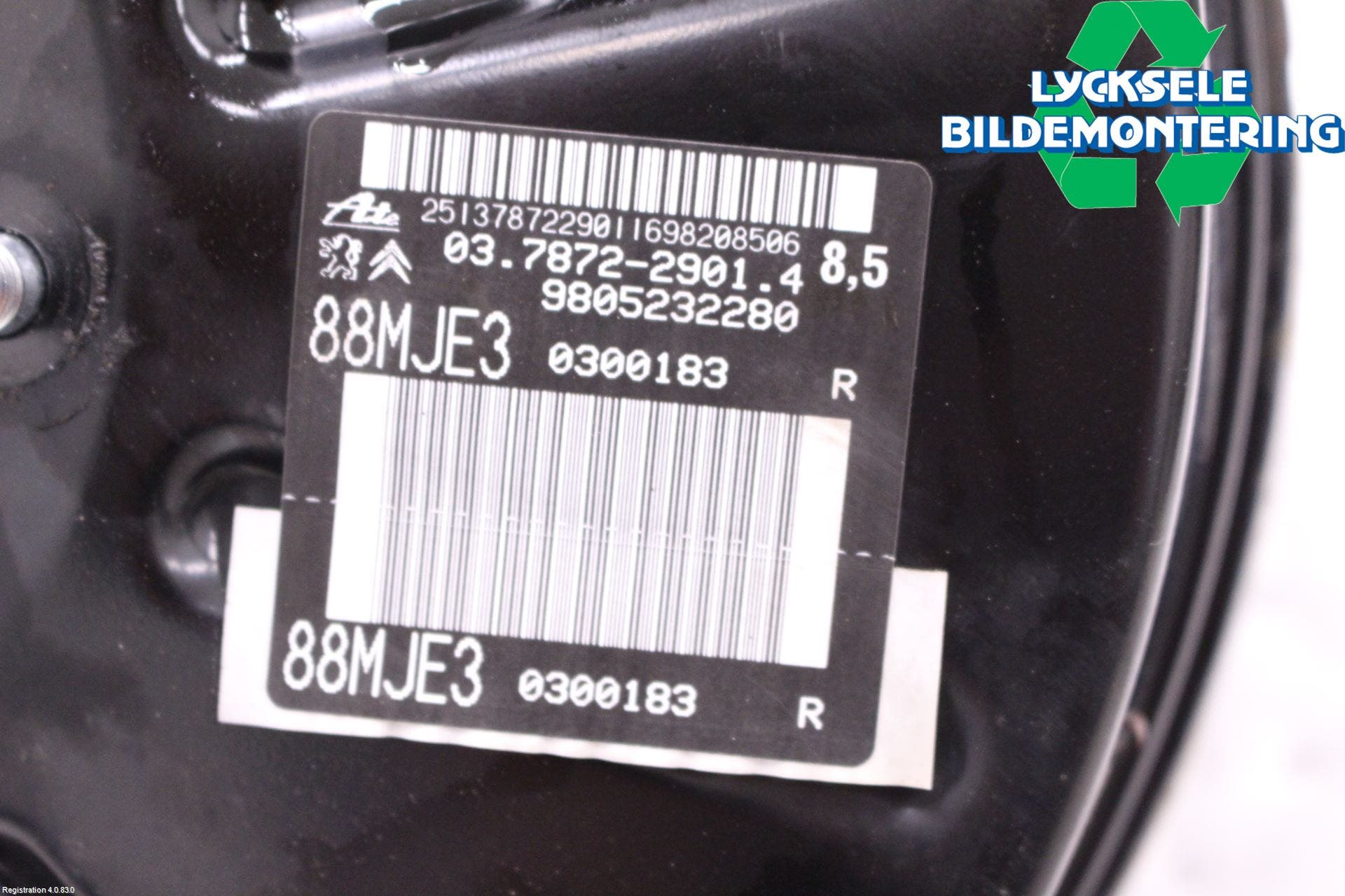 Peugeot EXPERT/E-EXPERT 17- Bromsservo