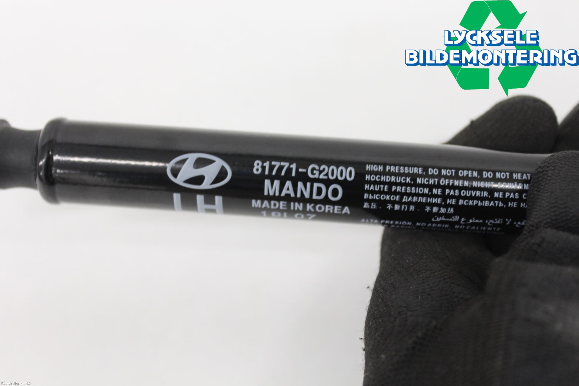 Hyundai IONIQ AE 17-22 Gasfjäder Baklucka