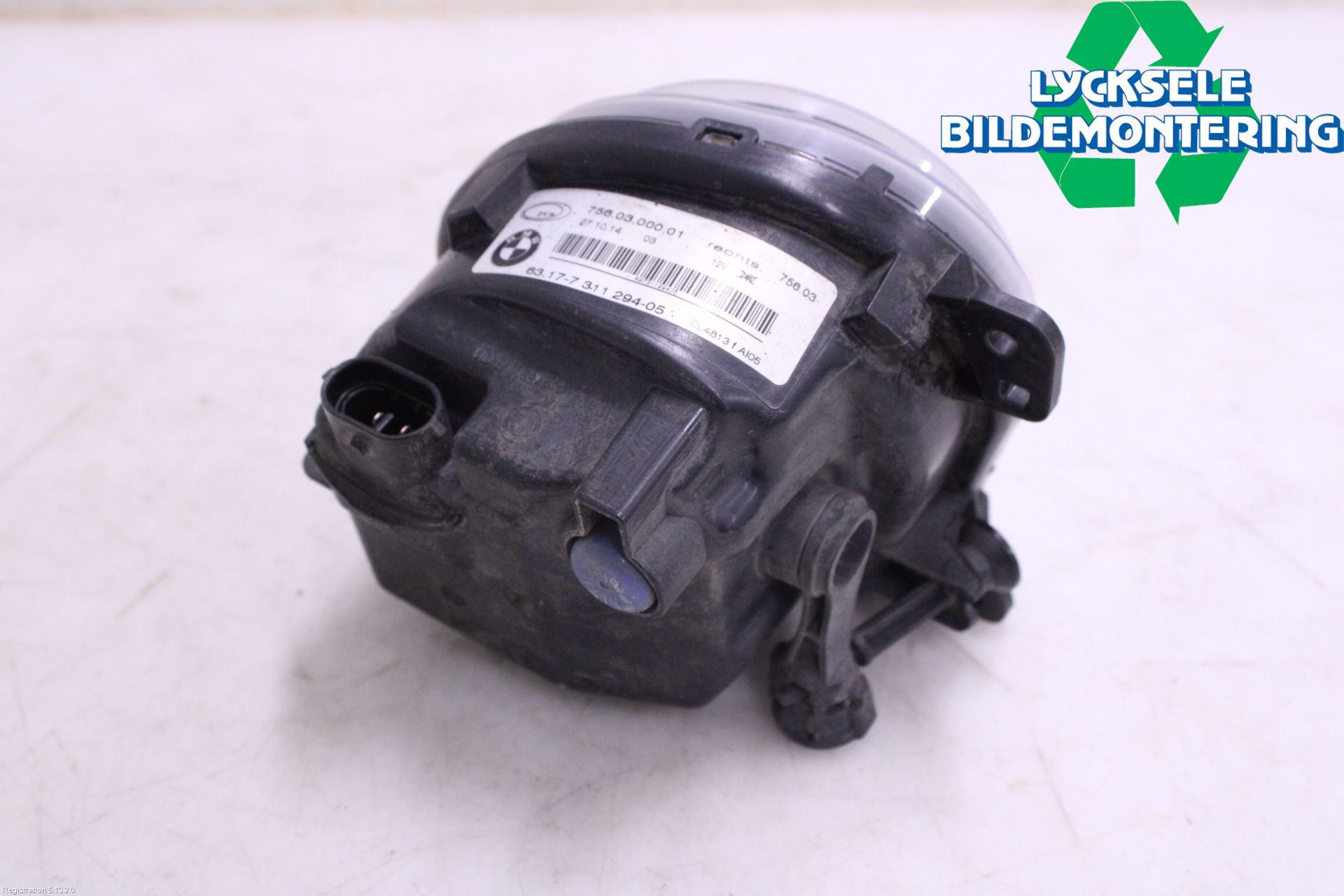 BMW 5 F10/F11/F18 09-17 Dimljus-Varselljus Fram