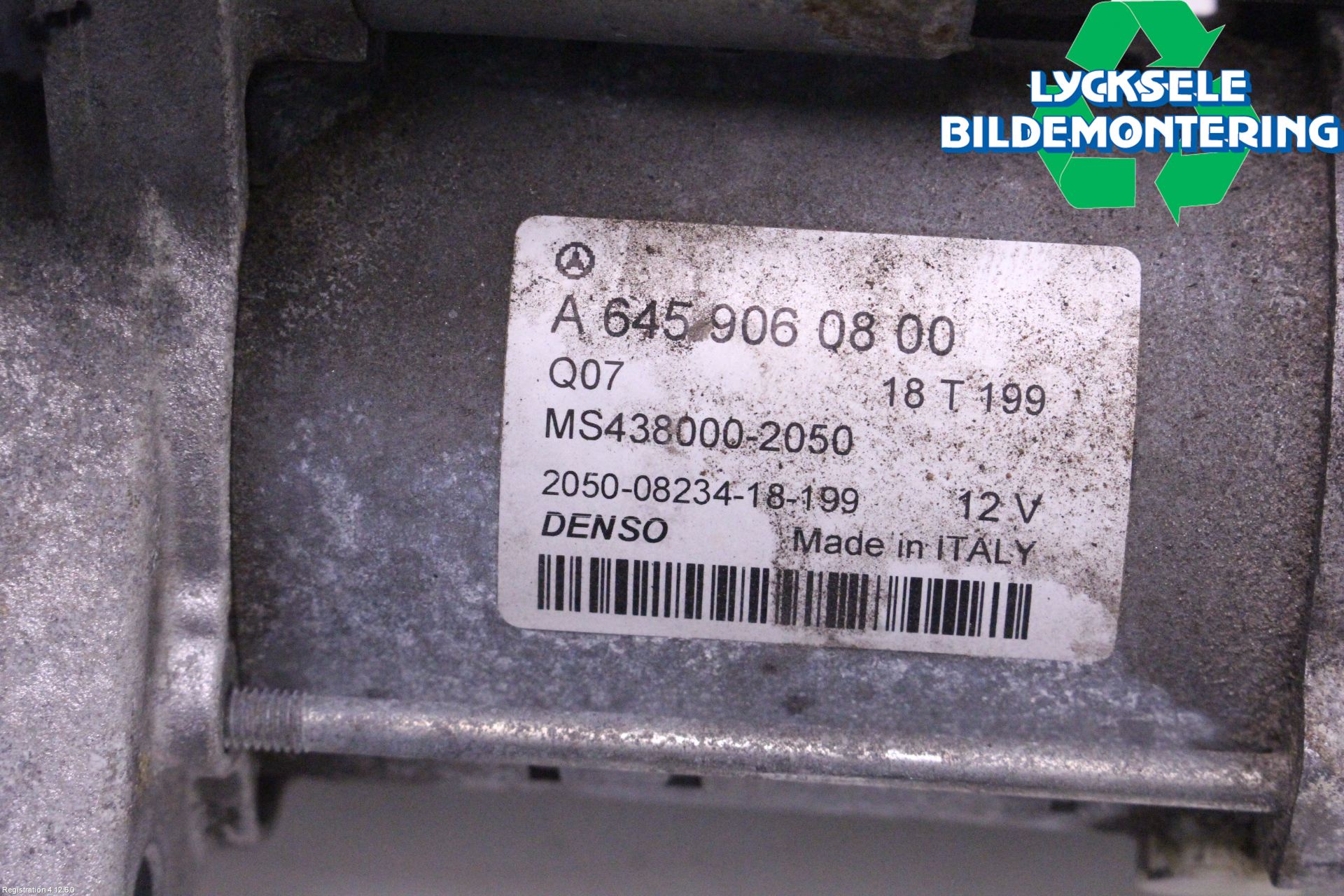 Mercedes-Benz MB B-KLASS (W246/W242) 12-19 Startmotor Diesel