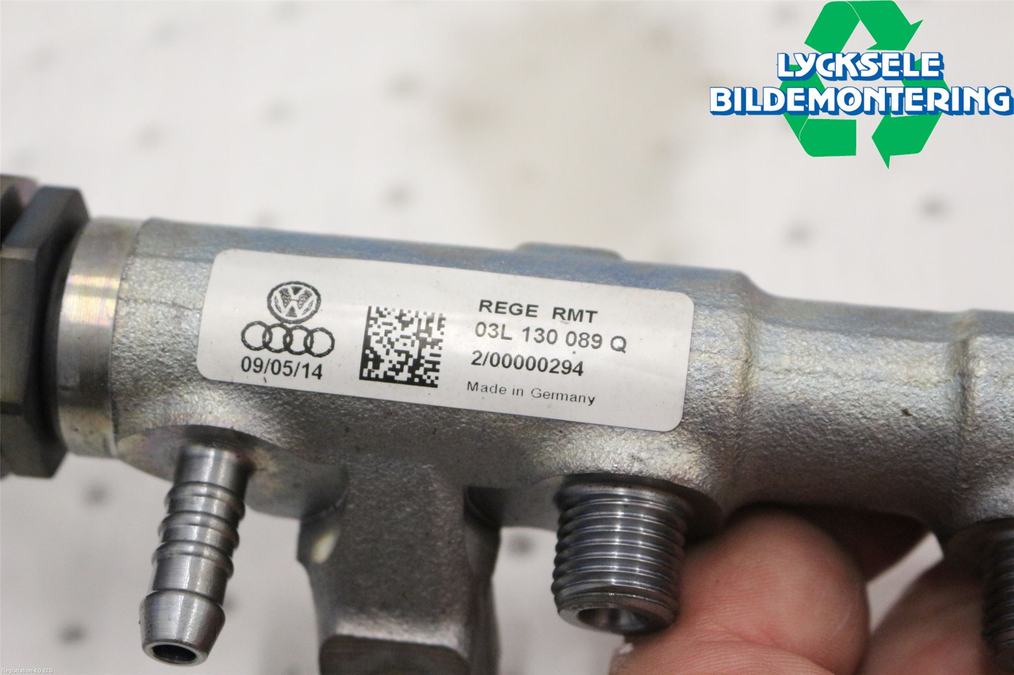 Audi A5 07-16 Inj. Fuelrail
