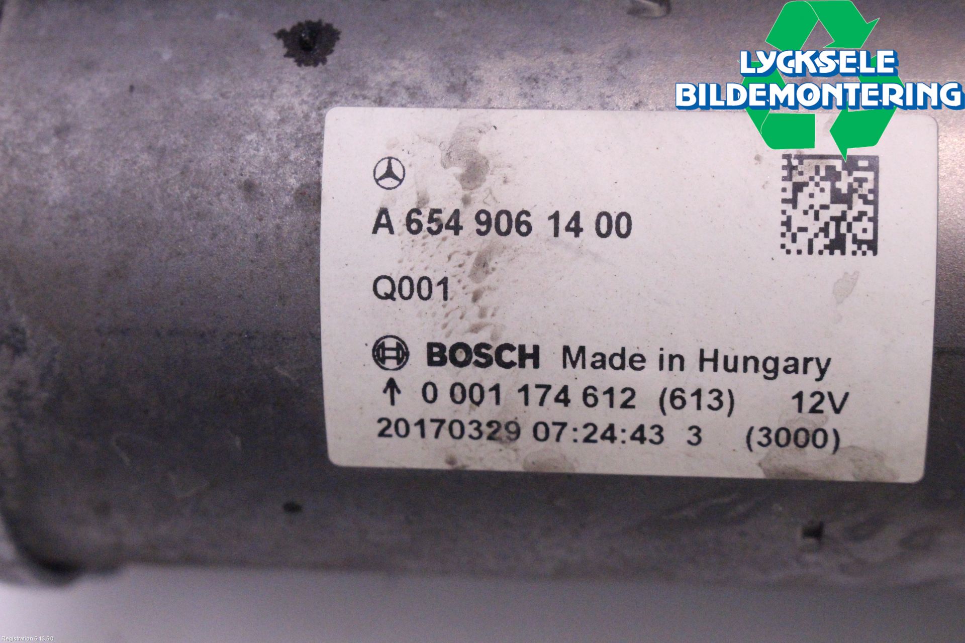 Mercedes-Benz MB E-KLASS (W213) 16-23 Startmotor Diesel