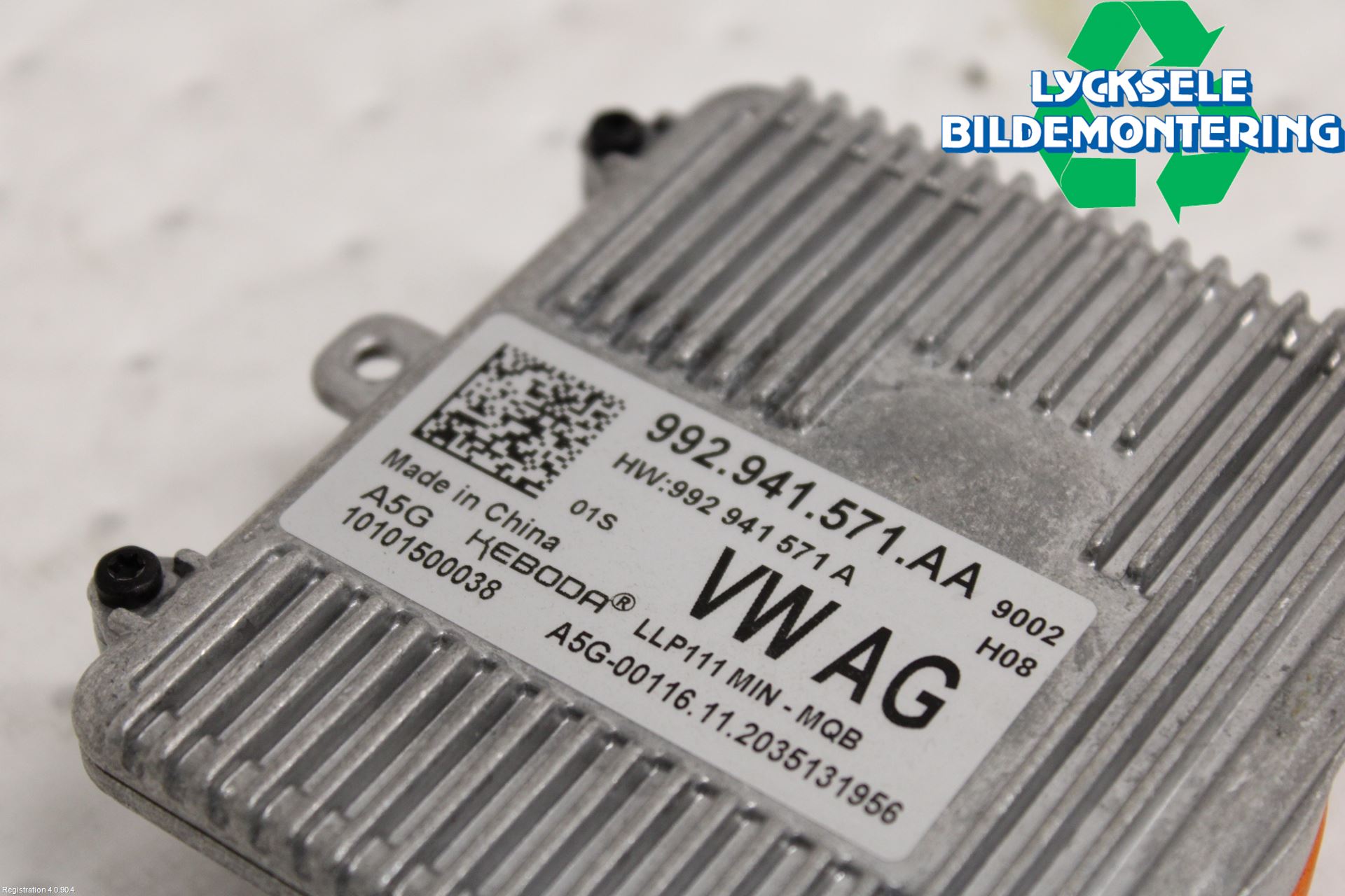 Skoda SUPERB 16-24 Styrenhet Strålkastare