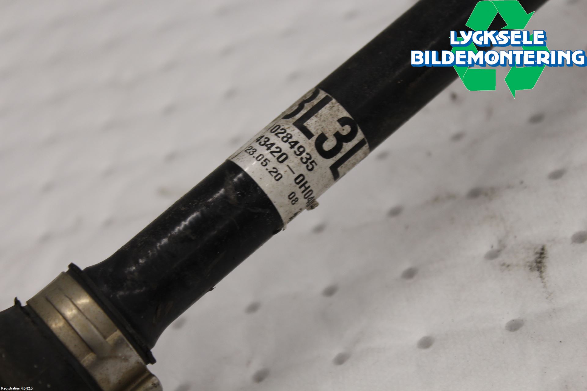 Toyota AYGO 15-21 Drivaxel Fram Vänster