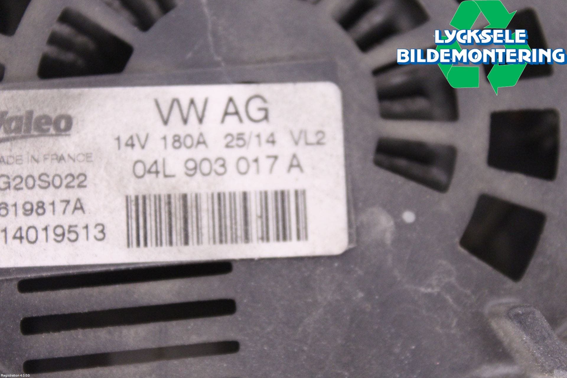 Audi A5 07-16 Generator