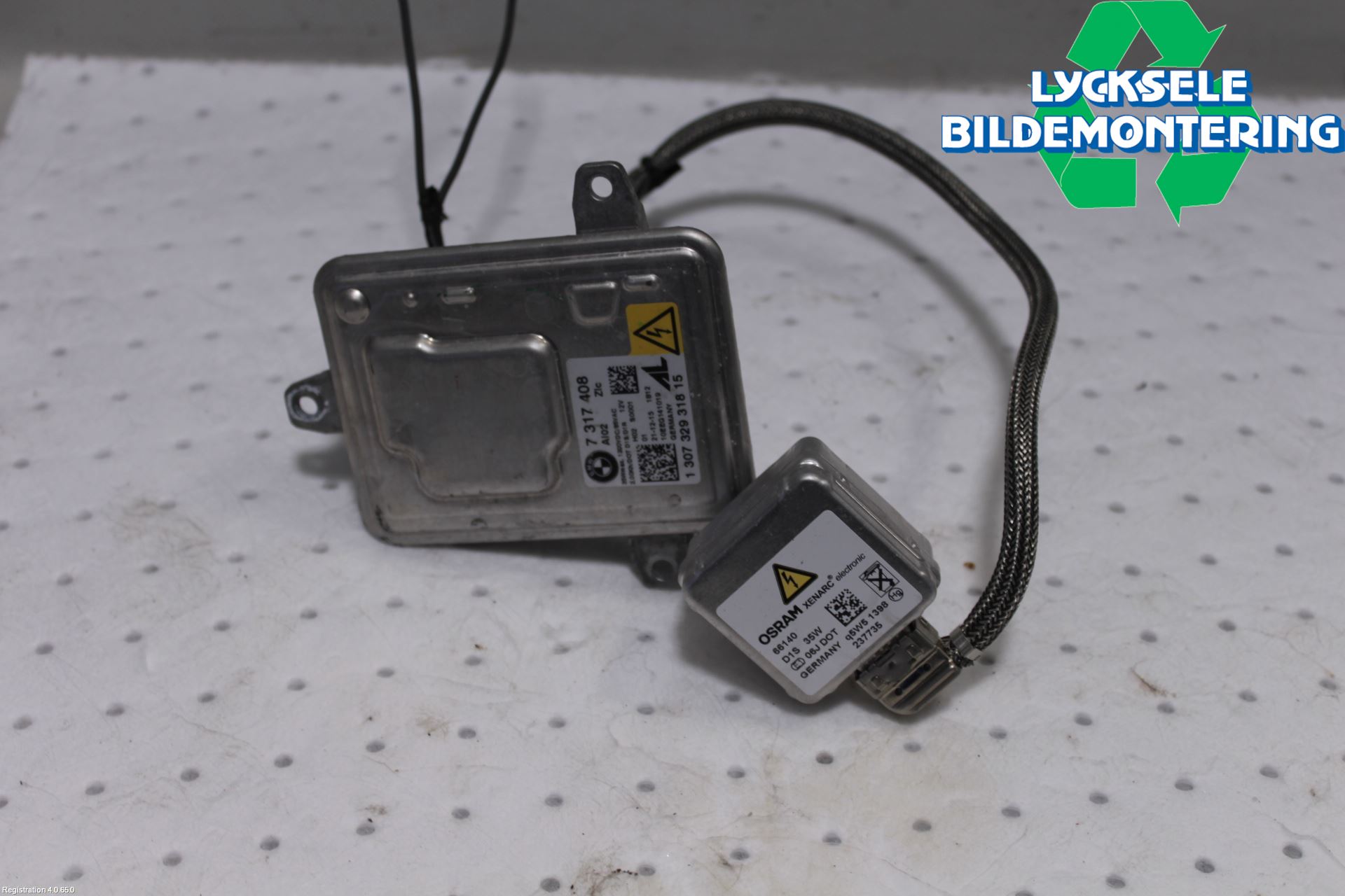 BMW X3 F25 10-17 Styrenhet Strålkastare