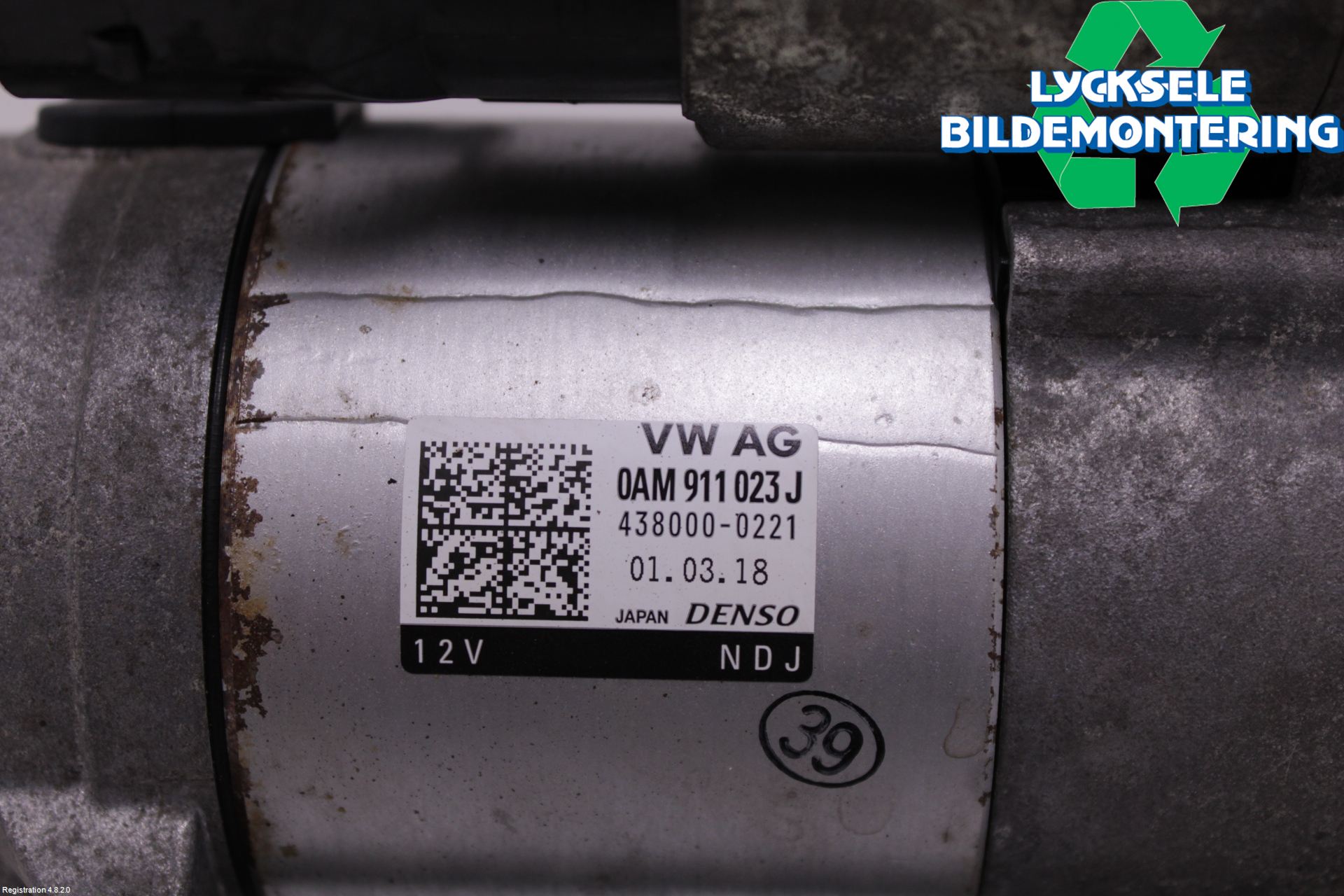 Volkswagen VW GOLF / E-GOLF VII 13-20 Startmotor Diesel