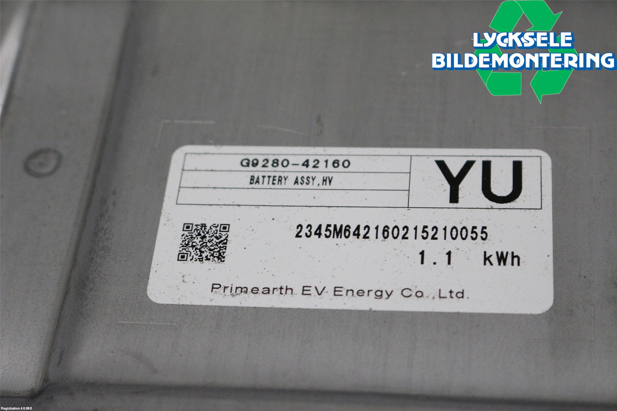 Toyota RAV4 19- Batteri Högspänning