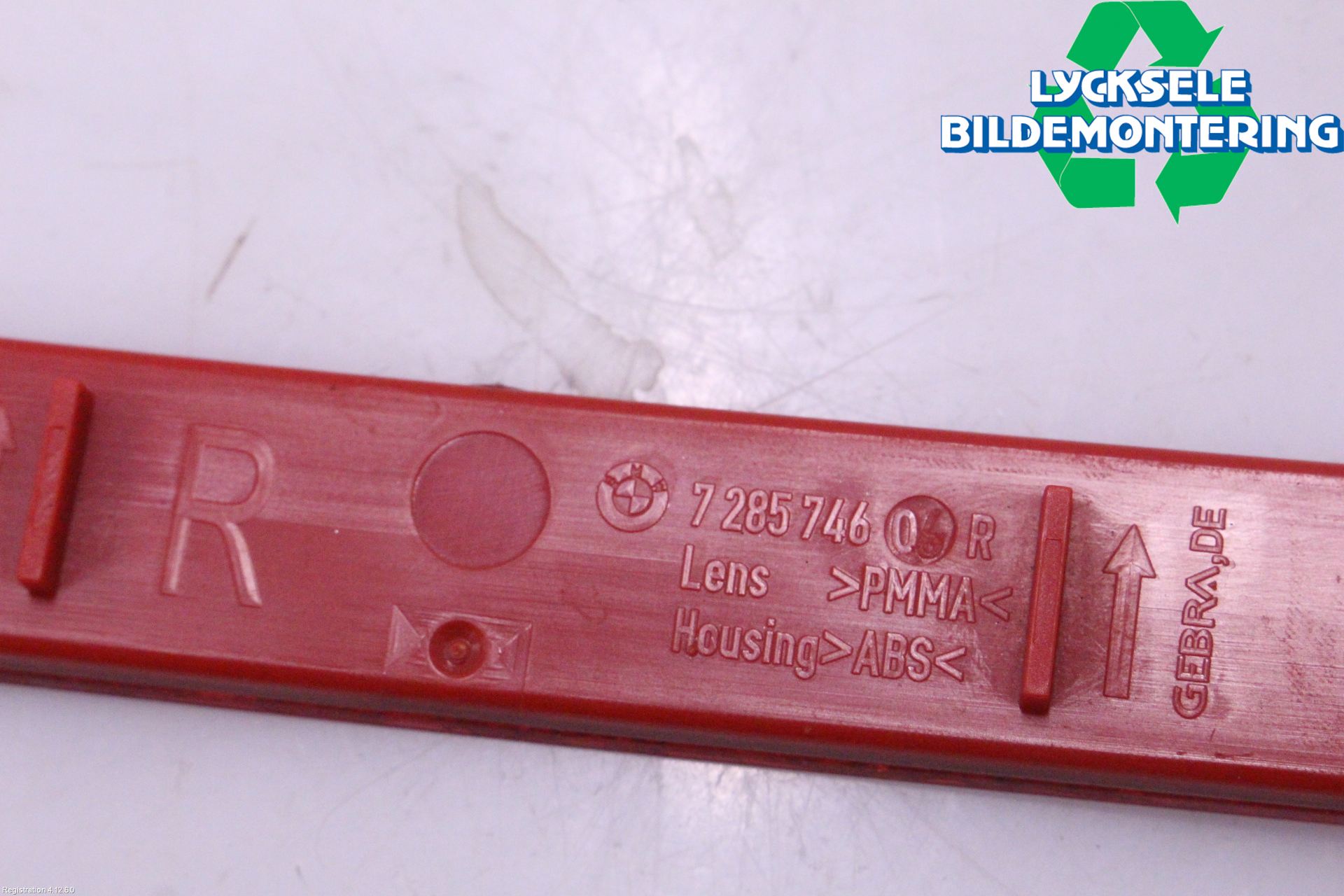 BMW 3 F30/F31/F80 12-19 Dimljus/Reflex Bak