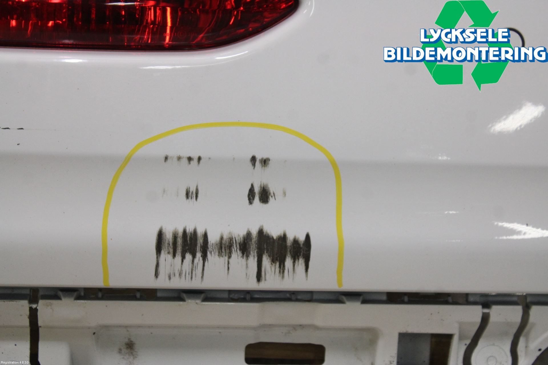 Peugeot PEUGOT 208 16-19 Stötfångarbeklädnad Bak