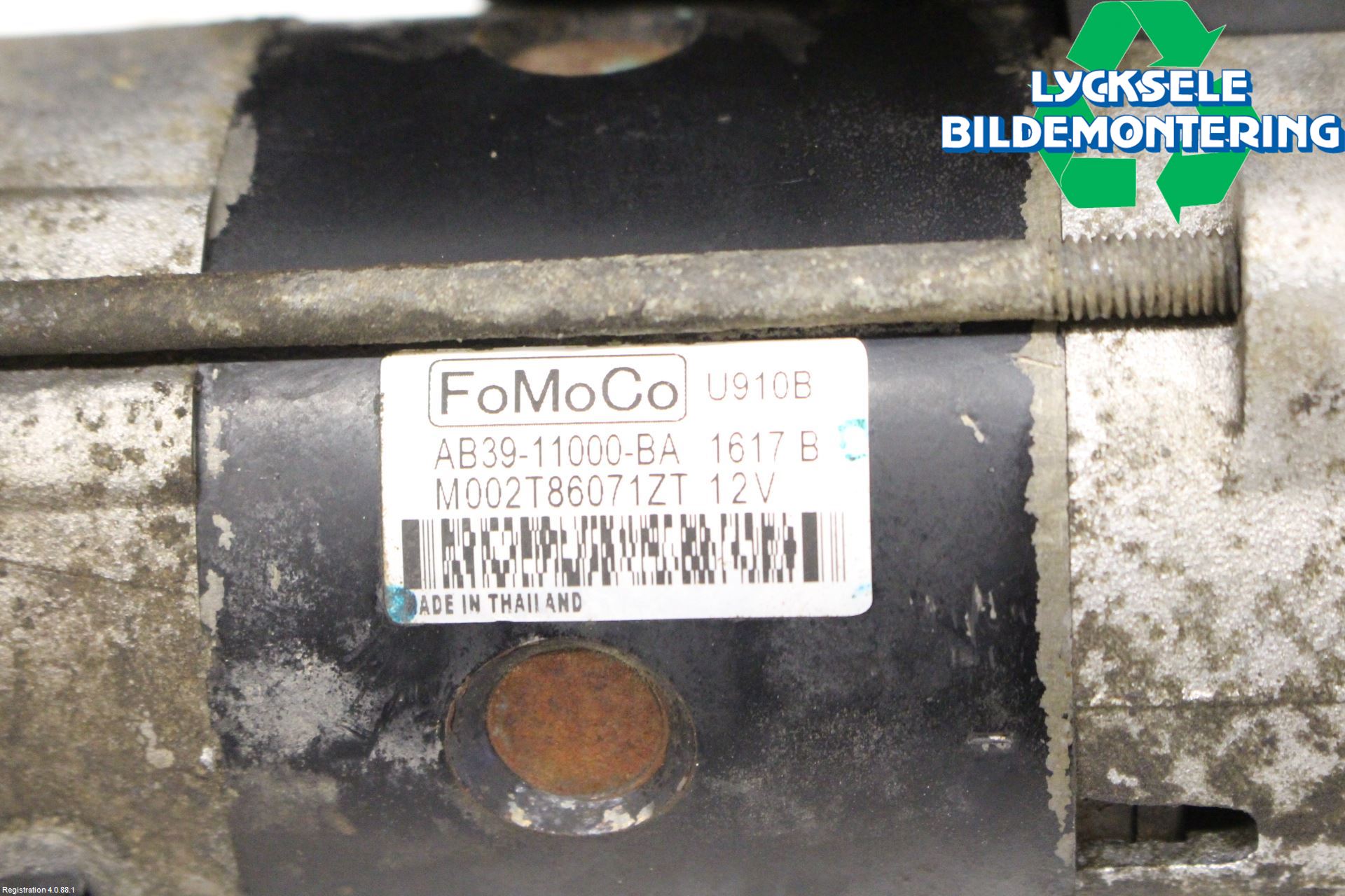 Ford RANGER EU 12-23 Startmotor Diesel