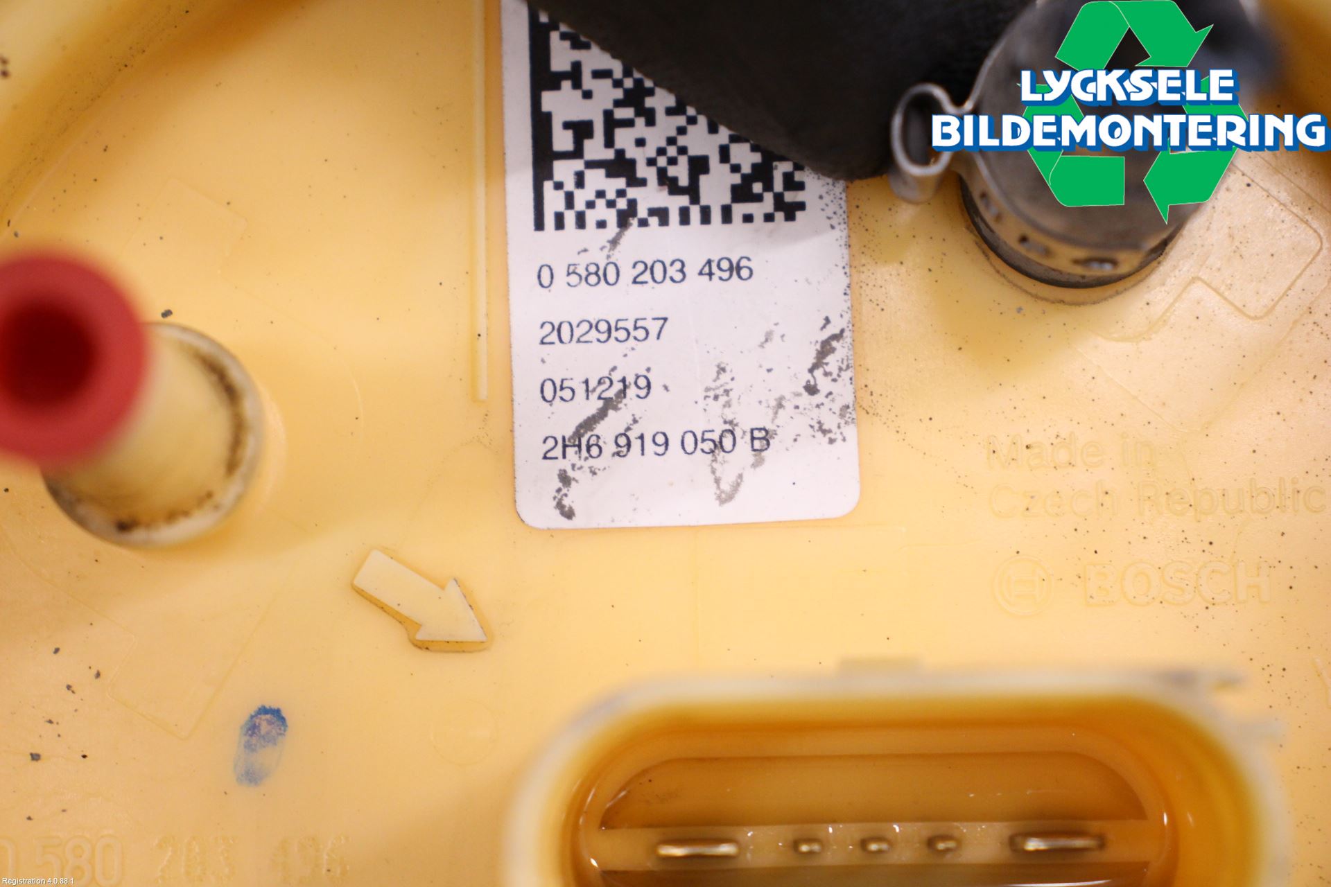 Volkswagen VW AMAROK 2H 10-22 Bränsle Insppump Diesel