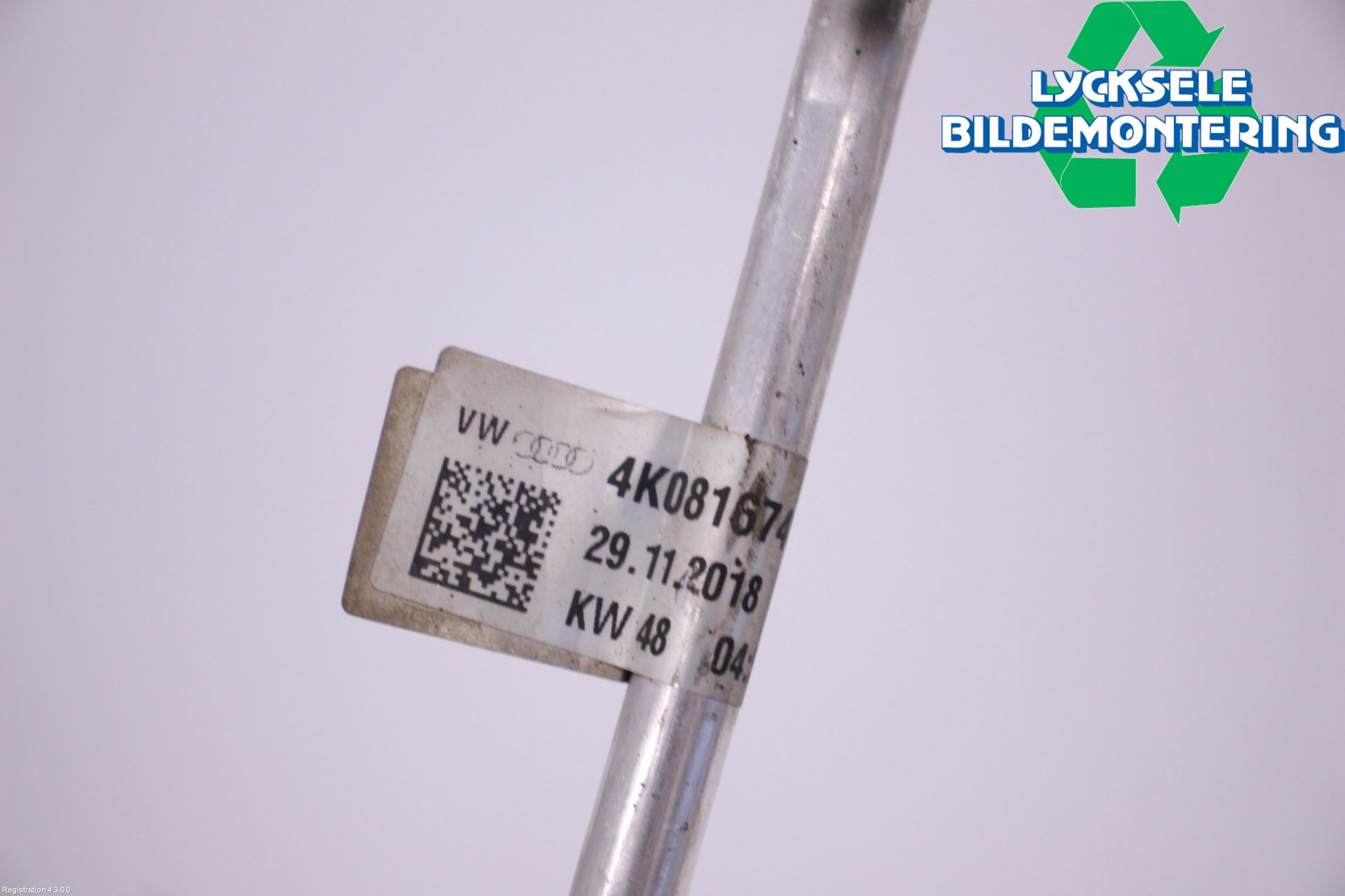 Audi A6 F2/C8 19- Ac Slang-Rör