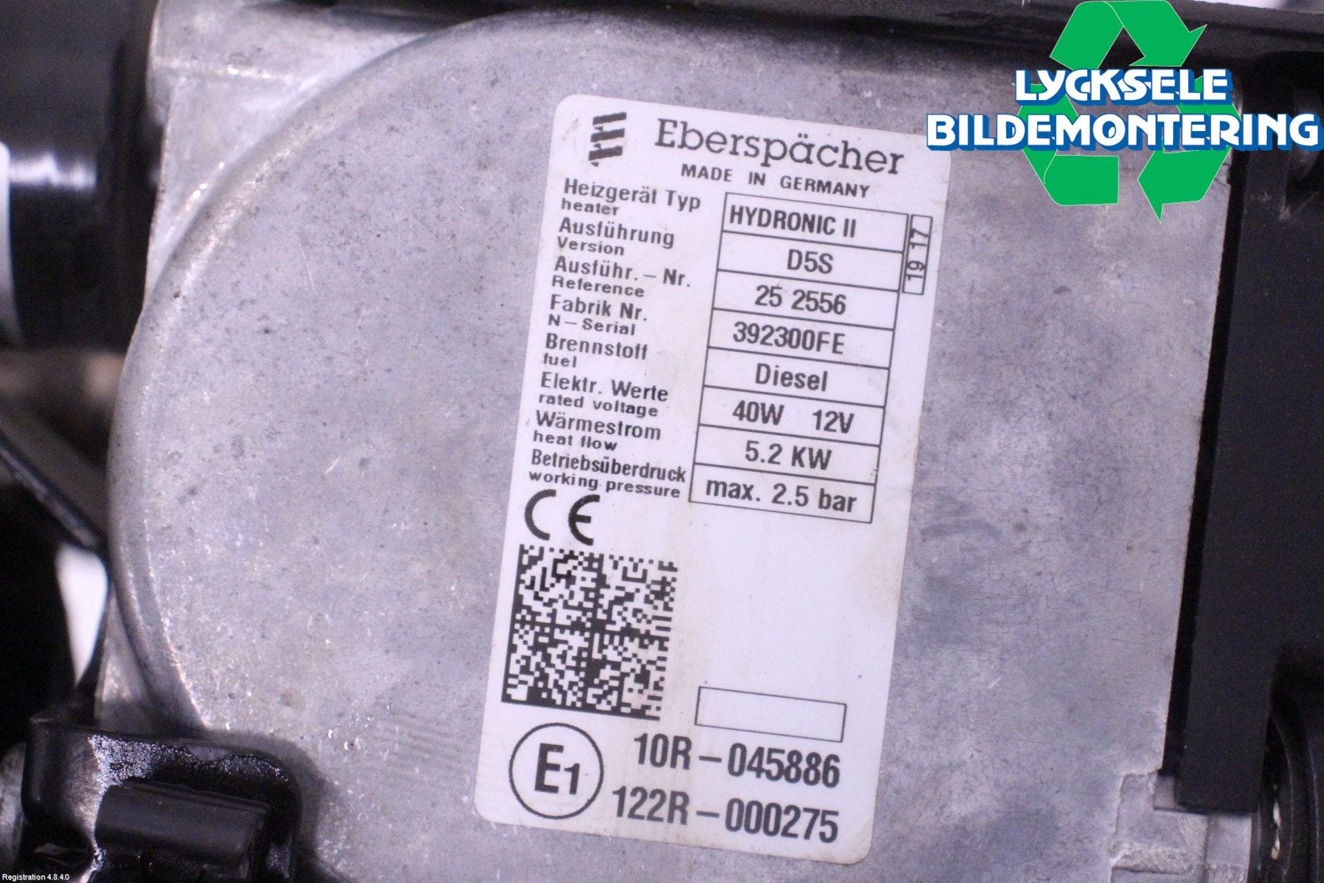 Landrover LAND ROVER DISCOVERY 5 16->> Dieselvärmare