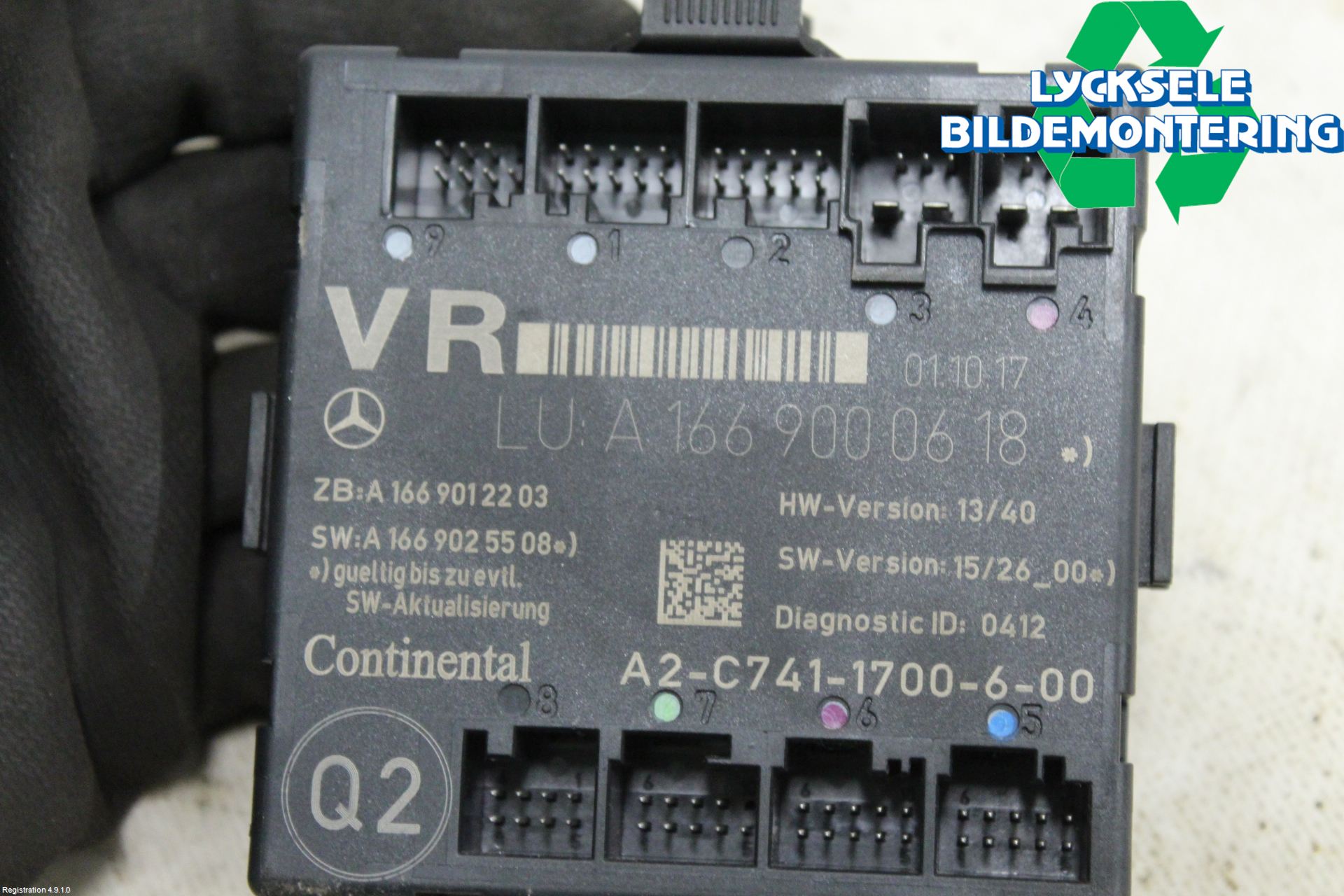 Mercedes-Benz MB CLA-KLASS (C117/X117) 13-19 Styrenhet Dörr