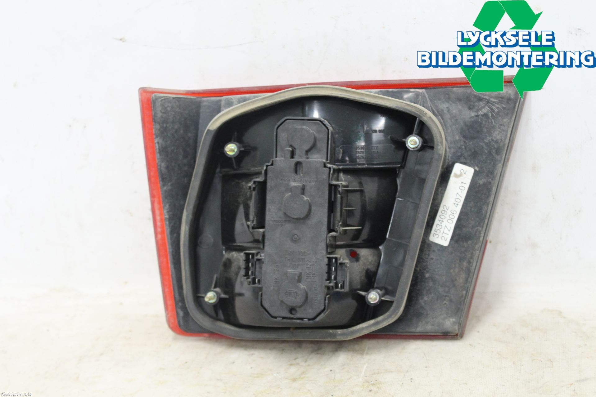 Volvo 940 91-98 Bakljus Lucka Vä