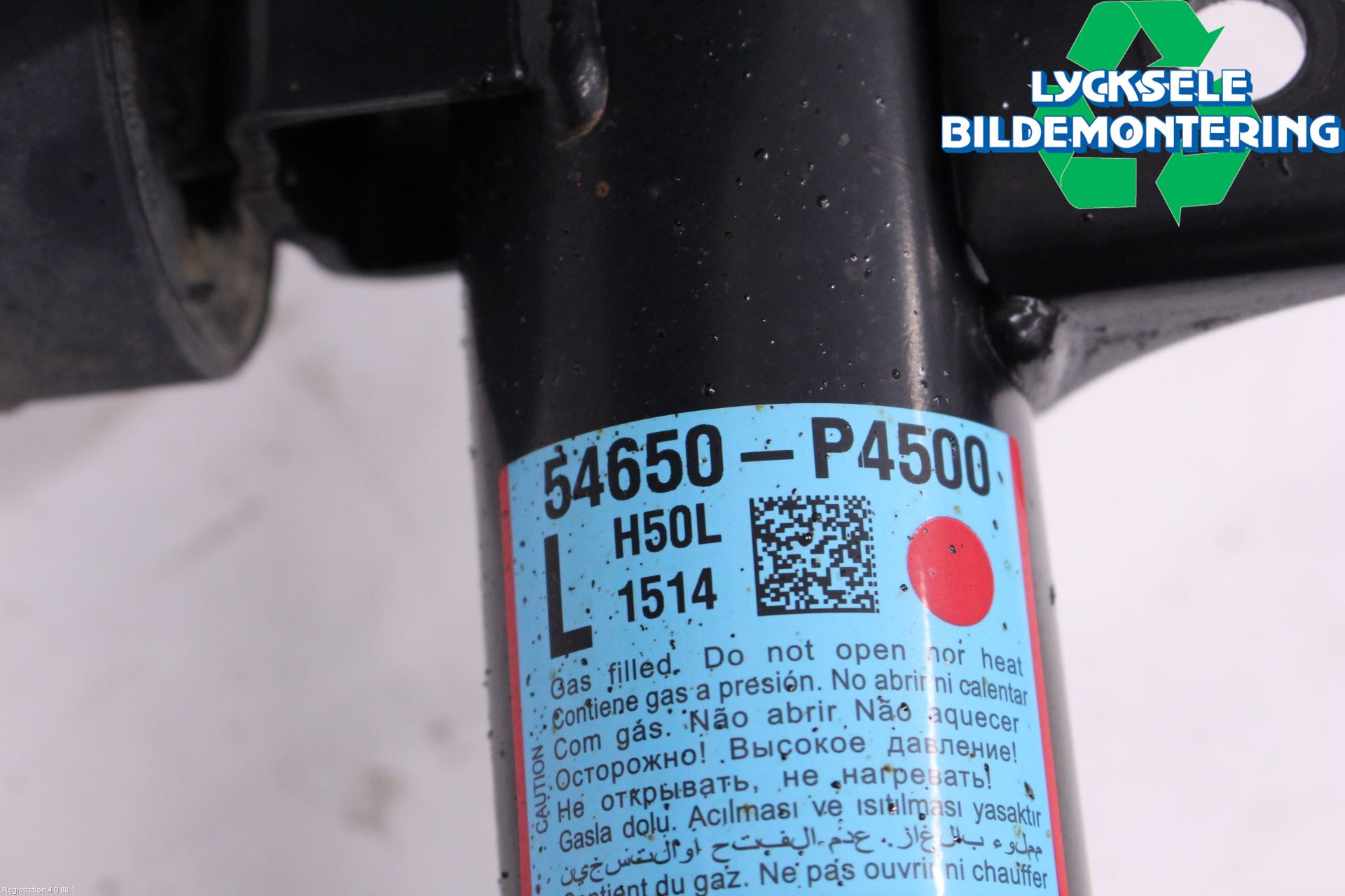 Kia SORENTO 21- Fjäderben Fram Vänster