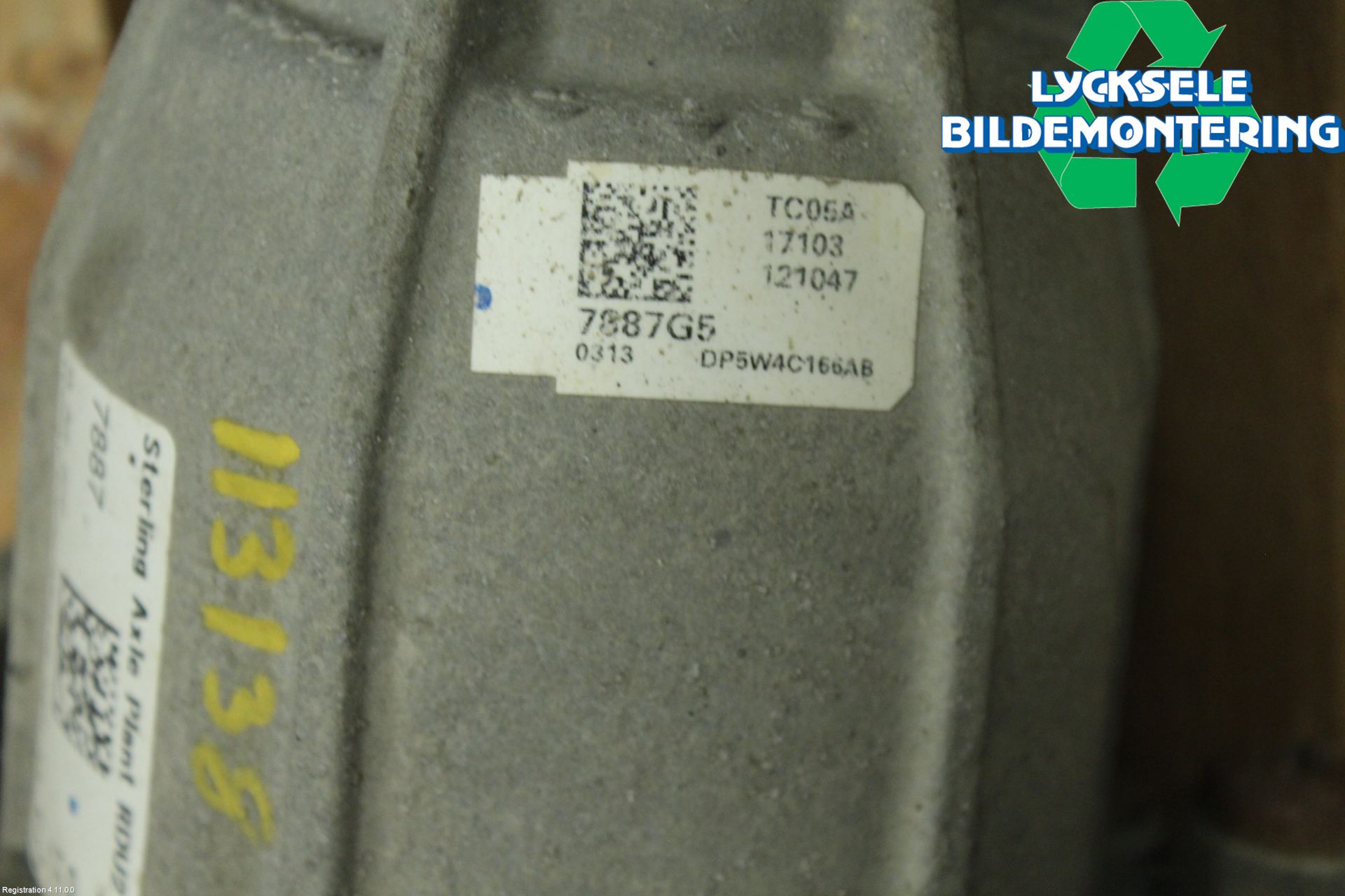 Ford MONDEO 15-22 Bakväxel-Diff