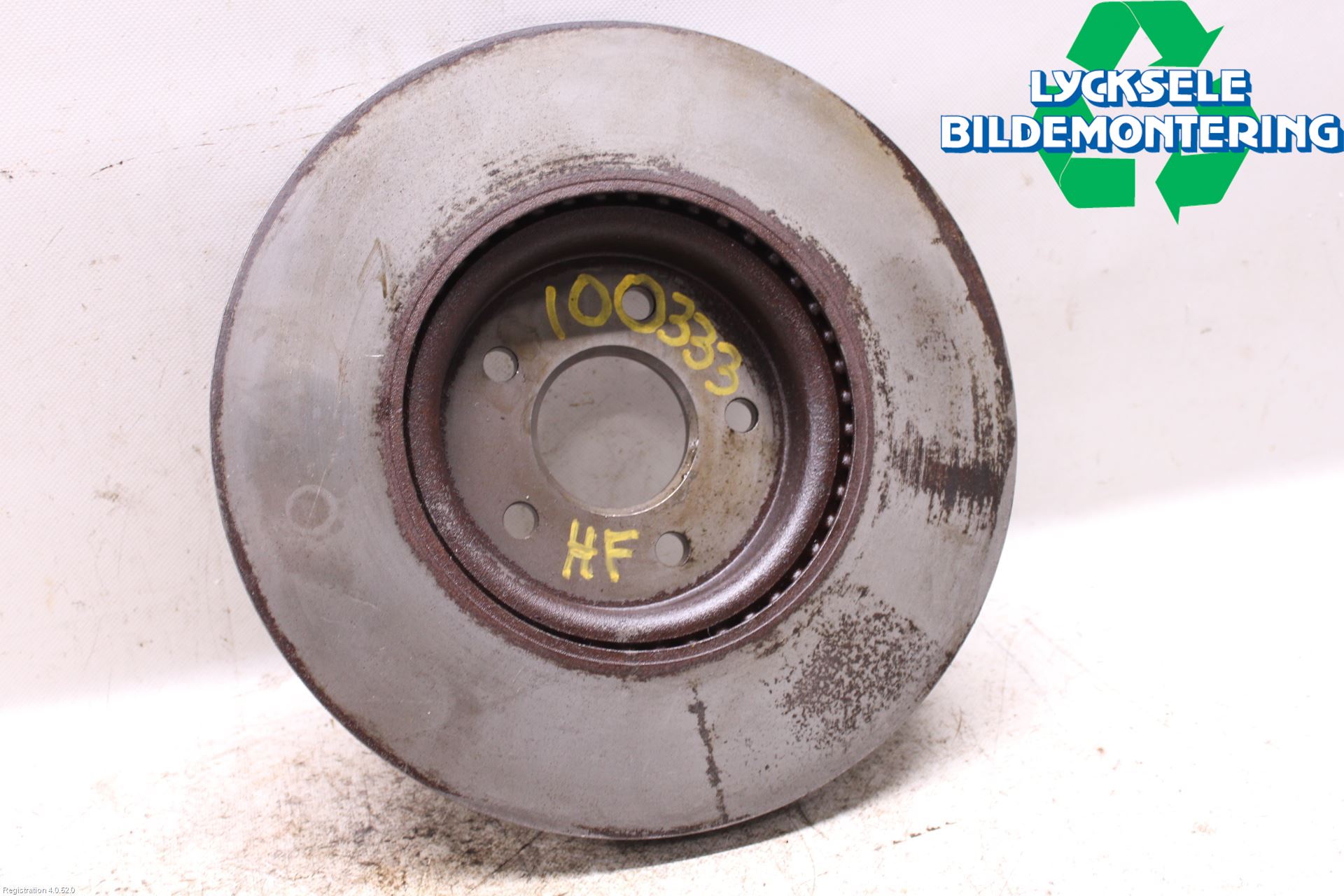 Ford KUGA 17-19 Bromsskiva Fram