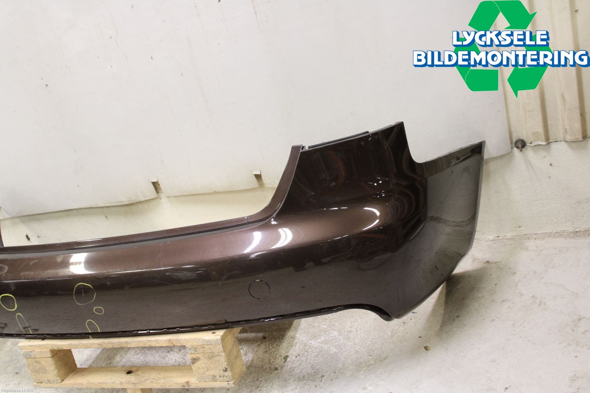 Audi A4/S4 08-11 Stötfångarbeklädnad Bak