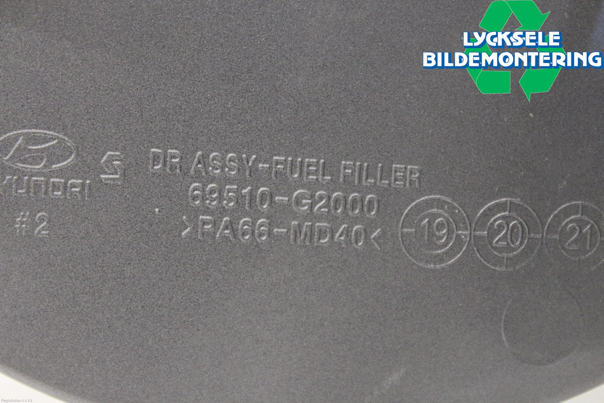 Hyundai IONIQ AE 17-22 Tanklucka