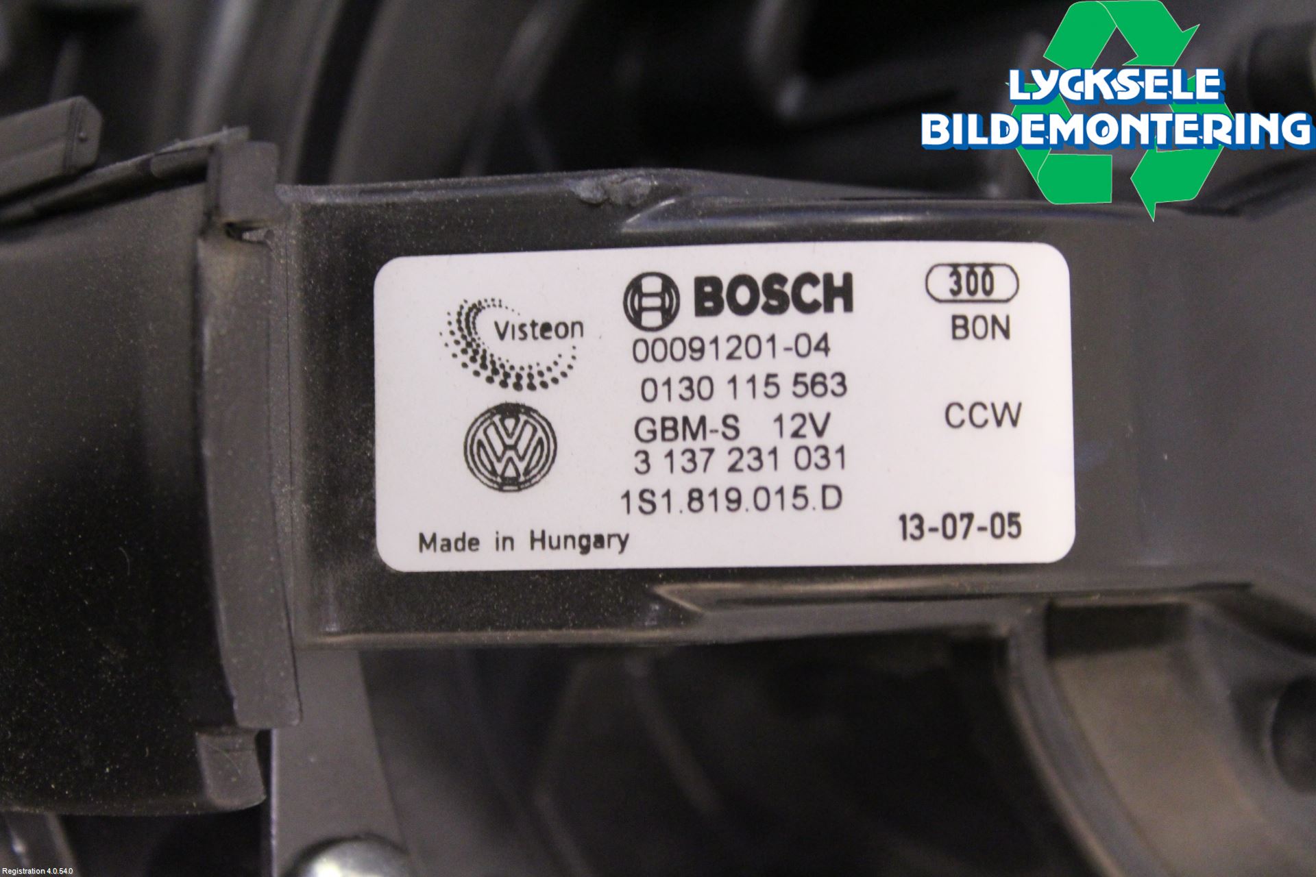 Skoda CITIGO / CITIGO E IV Ac Värmefläkt