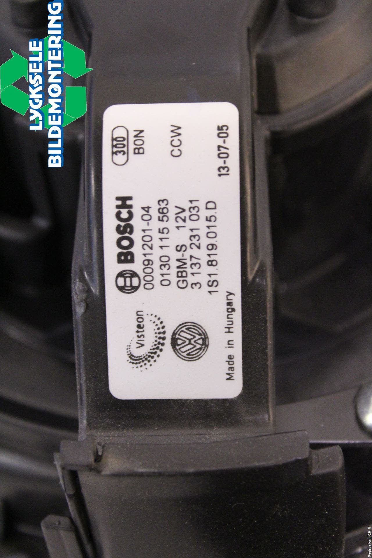 Skoda CITIGO / CITIGO E IV Ac Värmefläkt