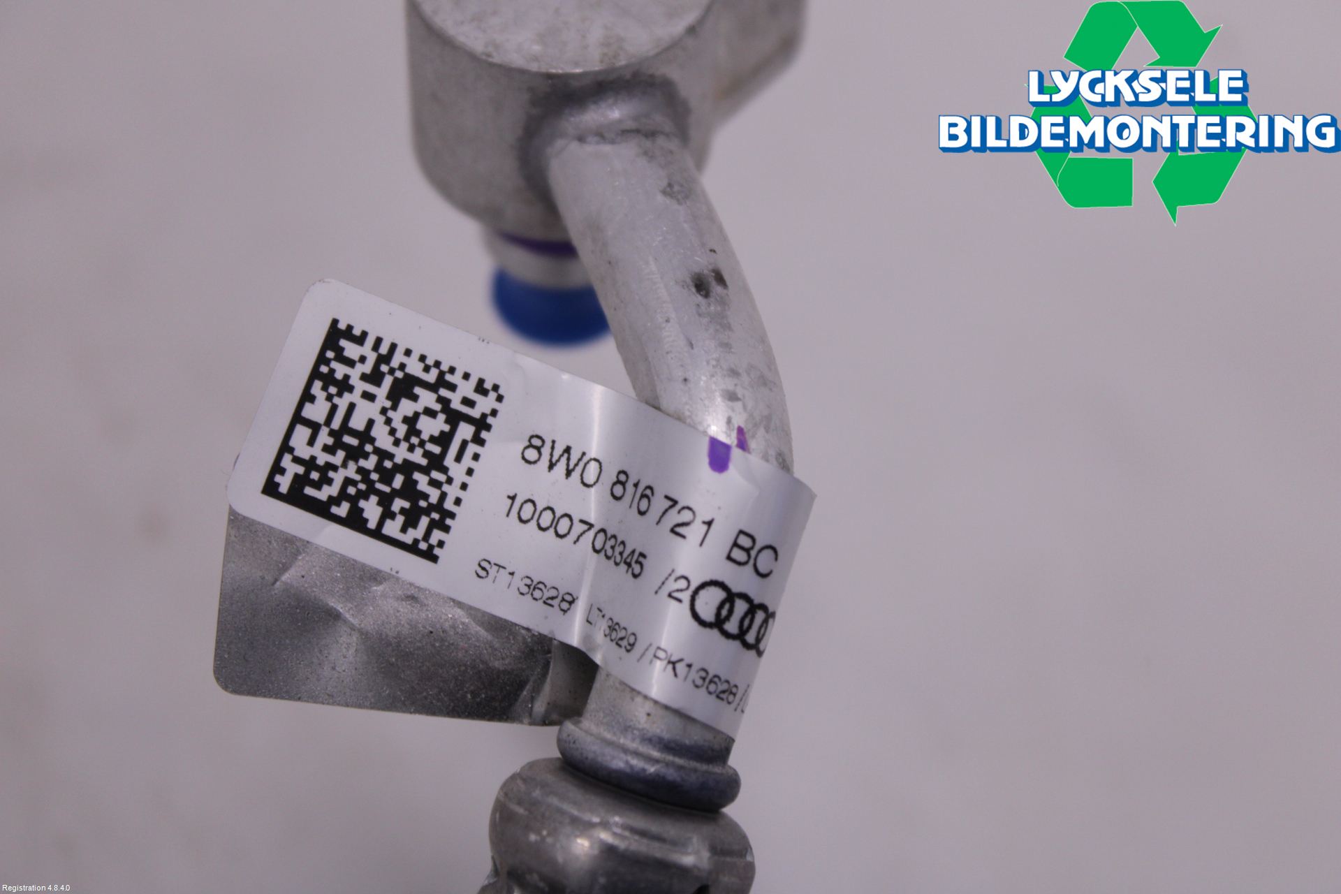 Audi A4/S4 B9 20- Ac Slang-Rör