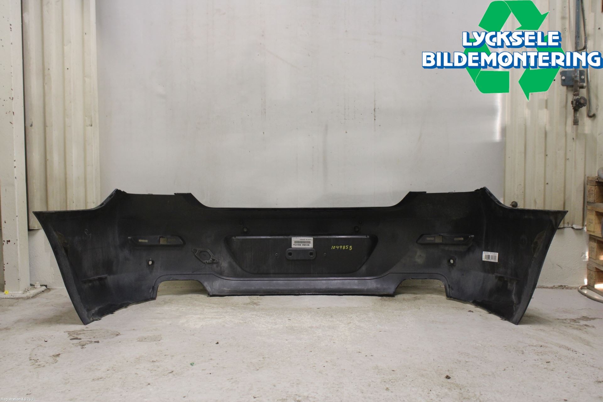 BMW 6 GRAN COUPÉ F06 12-19 Stötfångarbeklädnad Bak