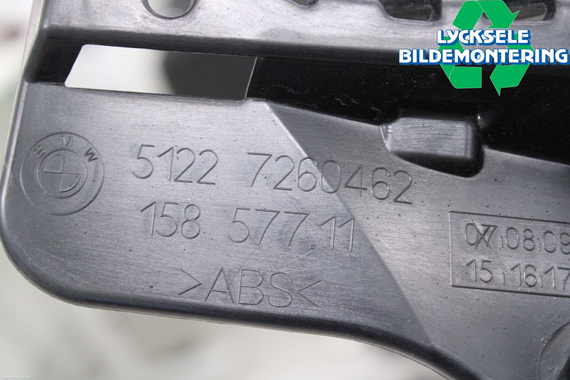 BMW 3 F30/F31/F80 12-19 Stötfångare Deformelement Bak