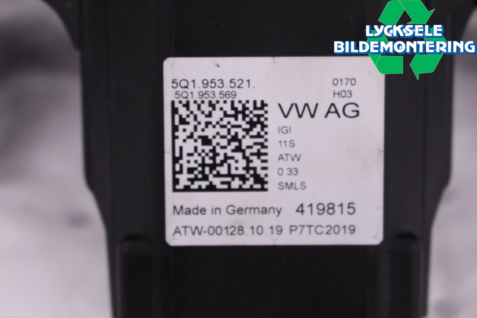 Volkswagen VW GOLF / E-GOLF VII 13-20 Spakcentral