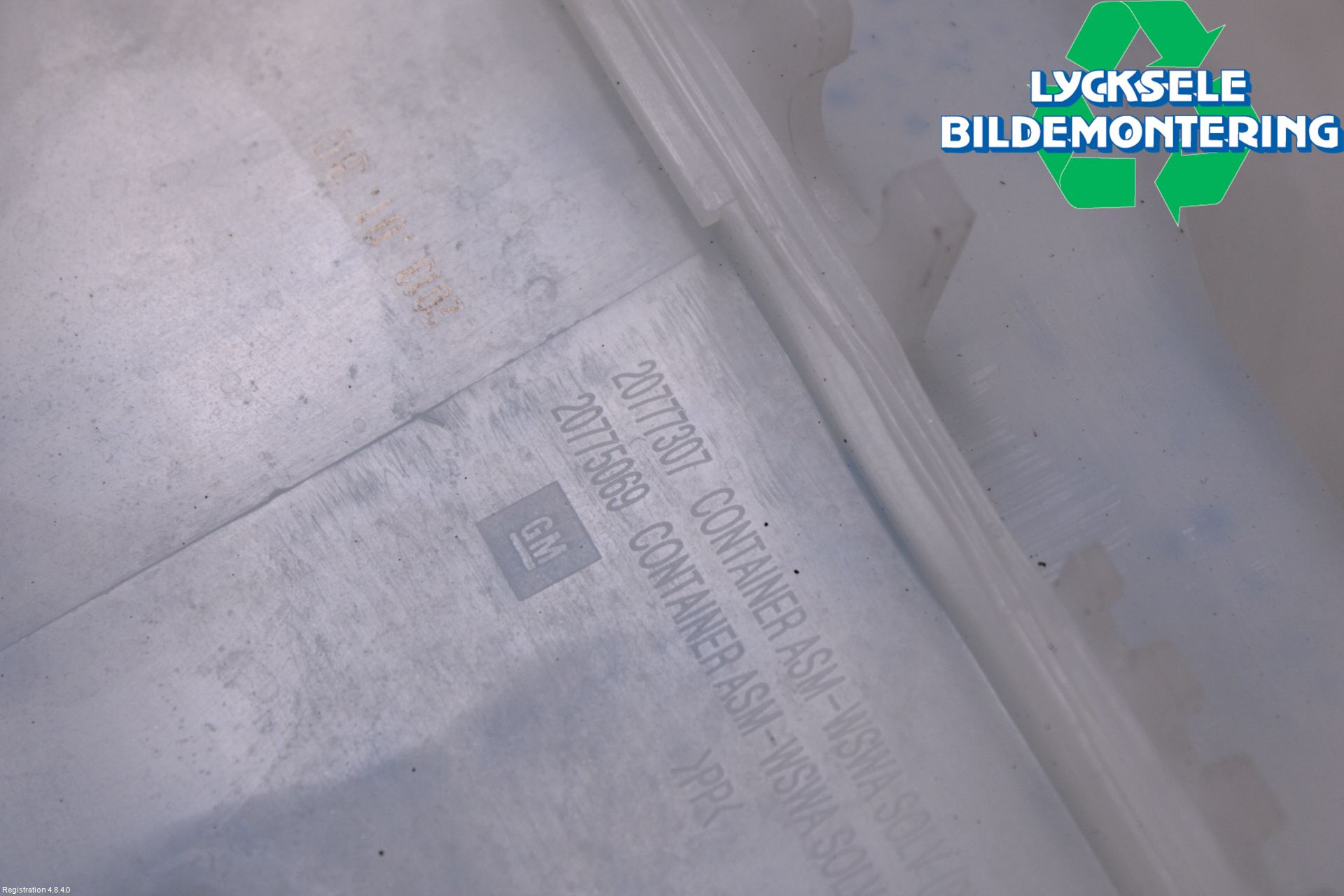 Chevrolet CAPTIVA Spolartank Vindruta-Strål