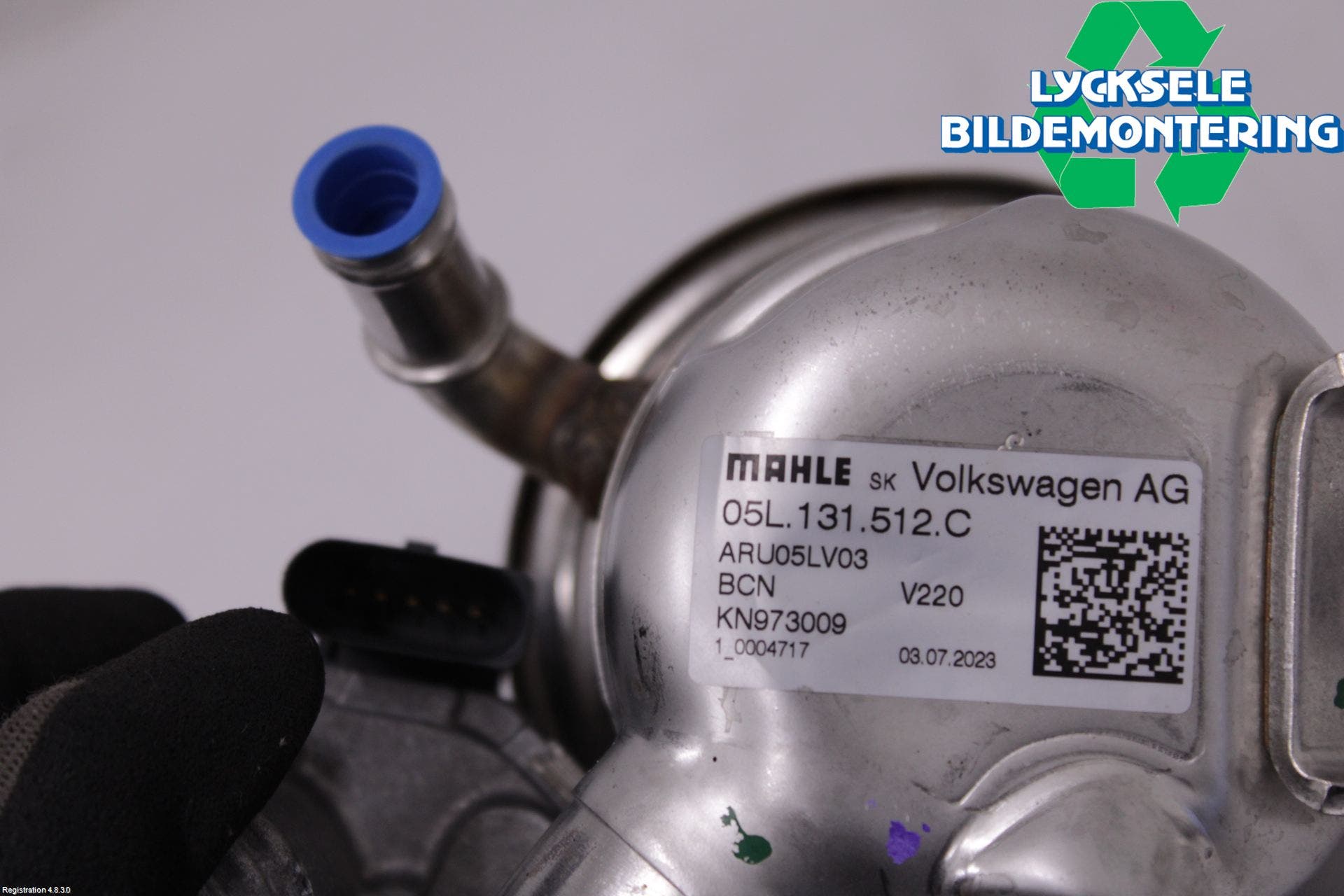 Volkswagen VW GOLF / E-GOLF VIII 20- Avgaskylare