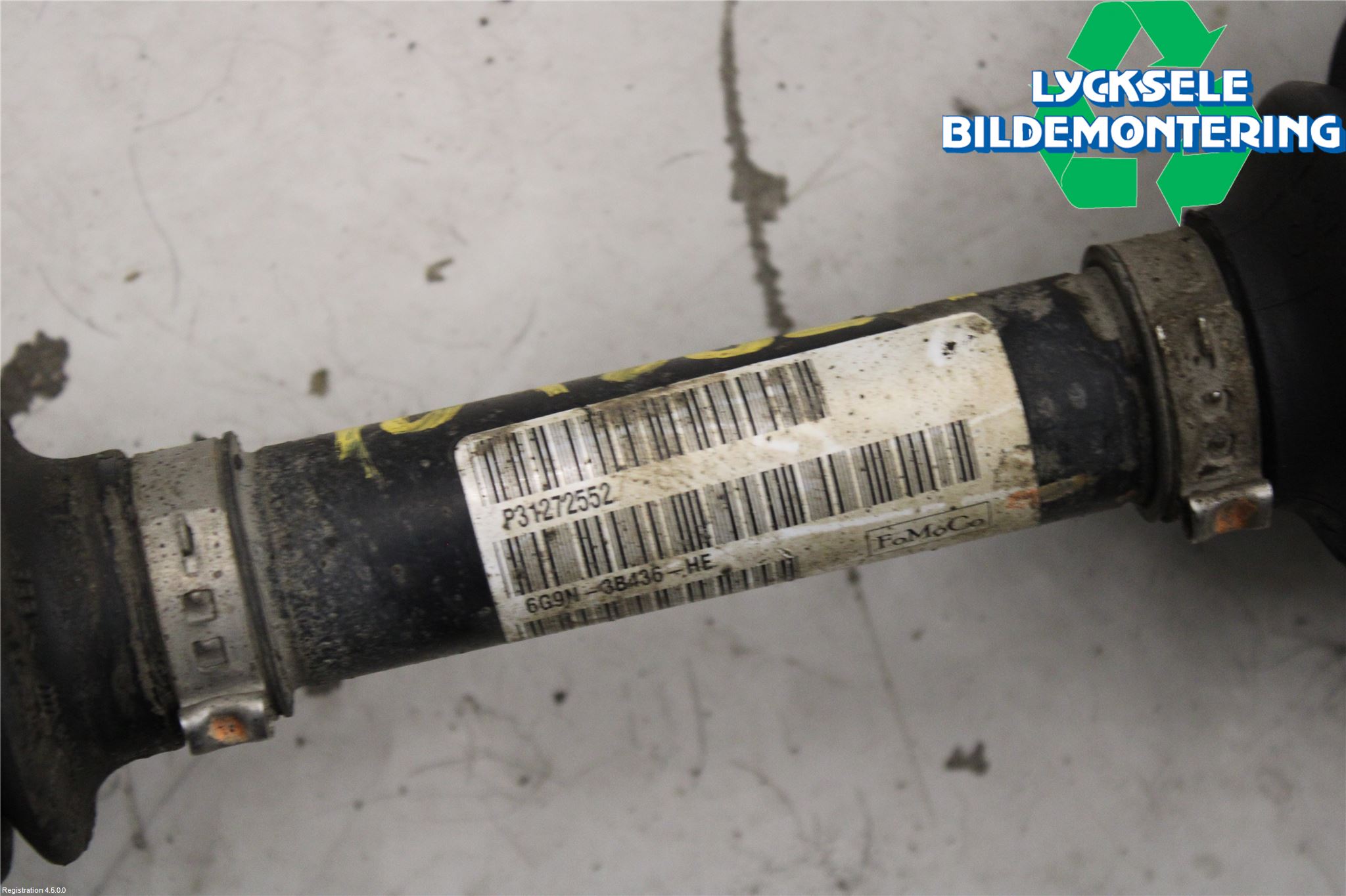 Volvo V70 08-13 Drivaxel Fram Höger