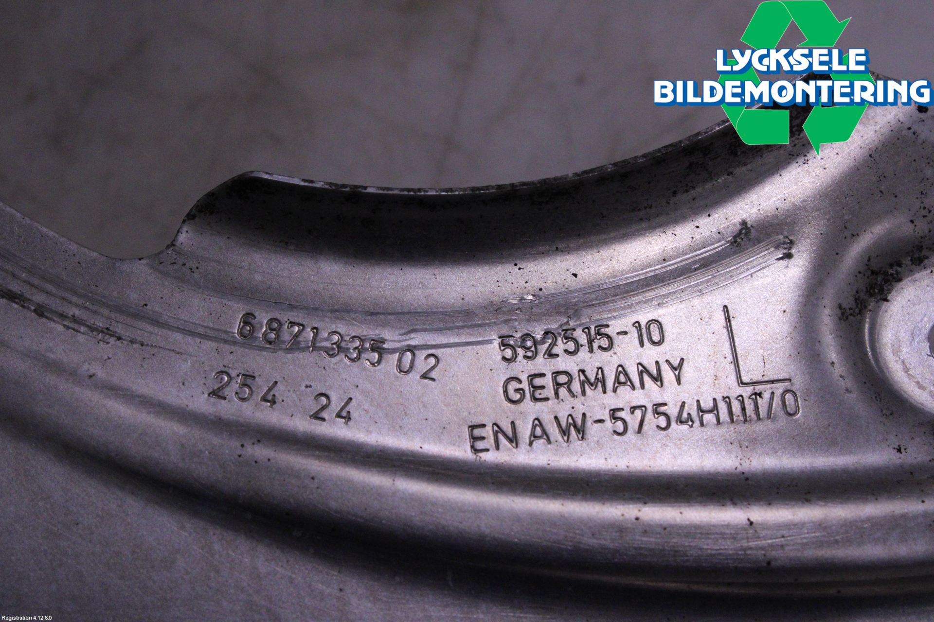 BMW 3 G20/G21/G80/G81 19- Bromssköld Fram