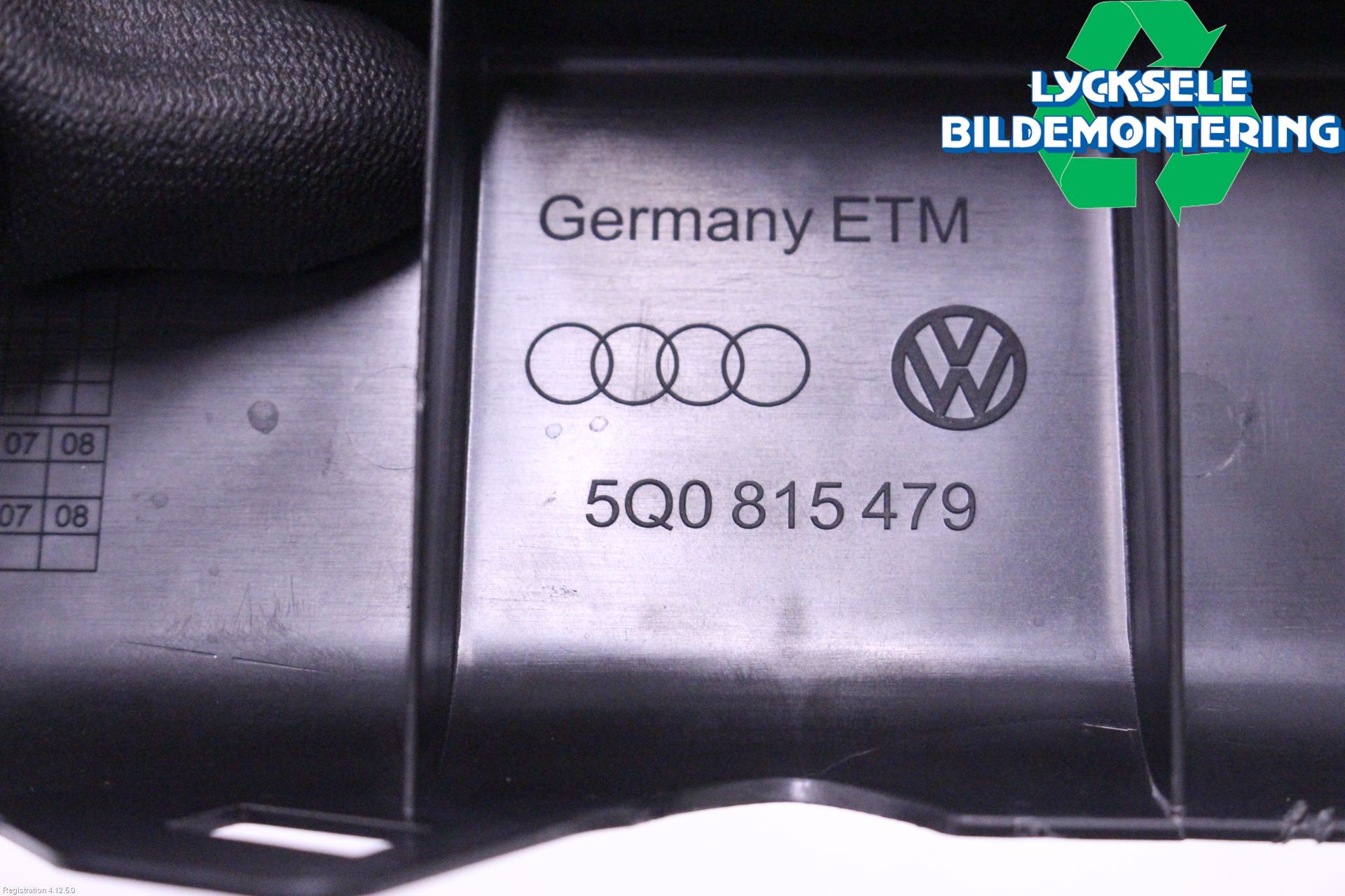 Volkswagen VW T-ROC 18- Torpedplåt-Torpedplast