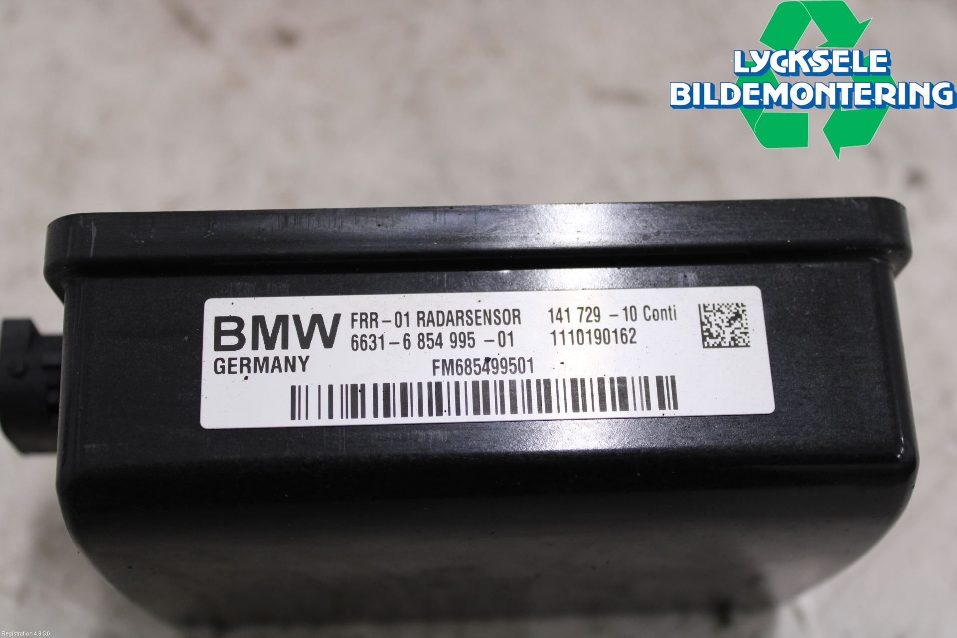 BMW 5 F10/F11/F18 09-17 Sensor Adaptiv Farthållare