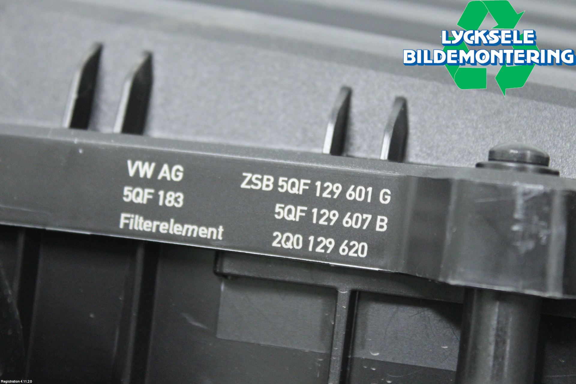 Volkswagen VW GOLF / E-GOLF VIII 20- Luftrenare