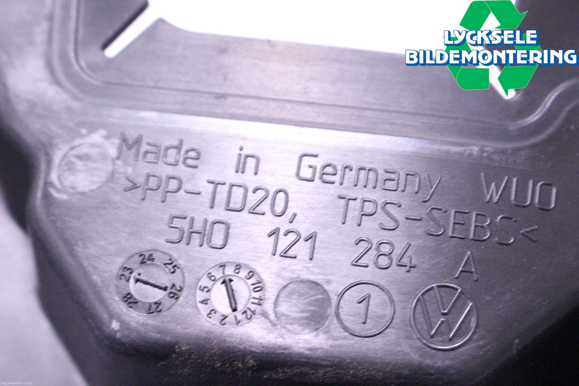 Volkswagen VW GOLF / E-GOLF VIII 20- Deflektor Plåt-Plast Kylning