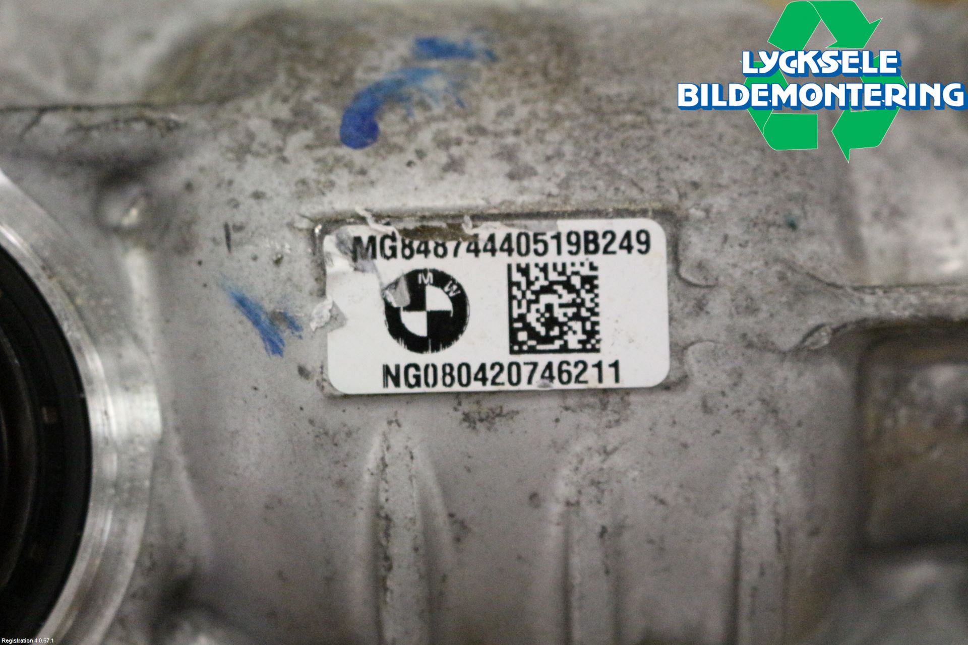 BMW X3 G01 18- Framvagn Diffrential