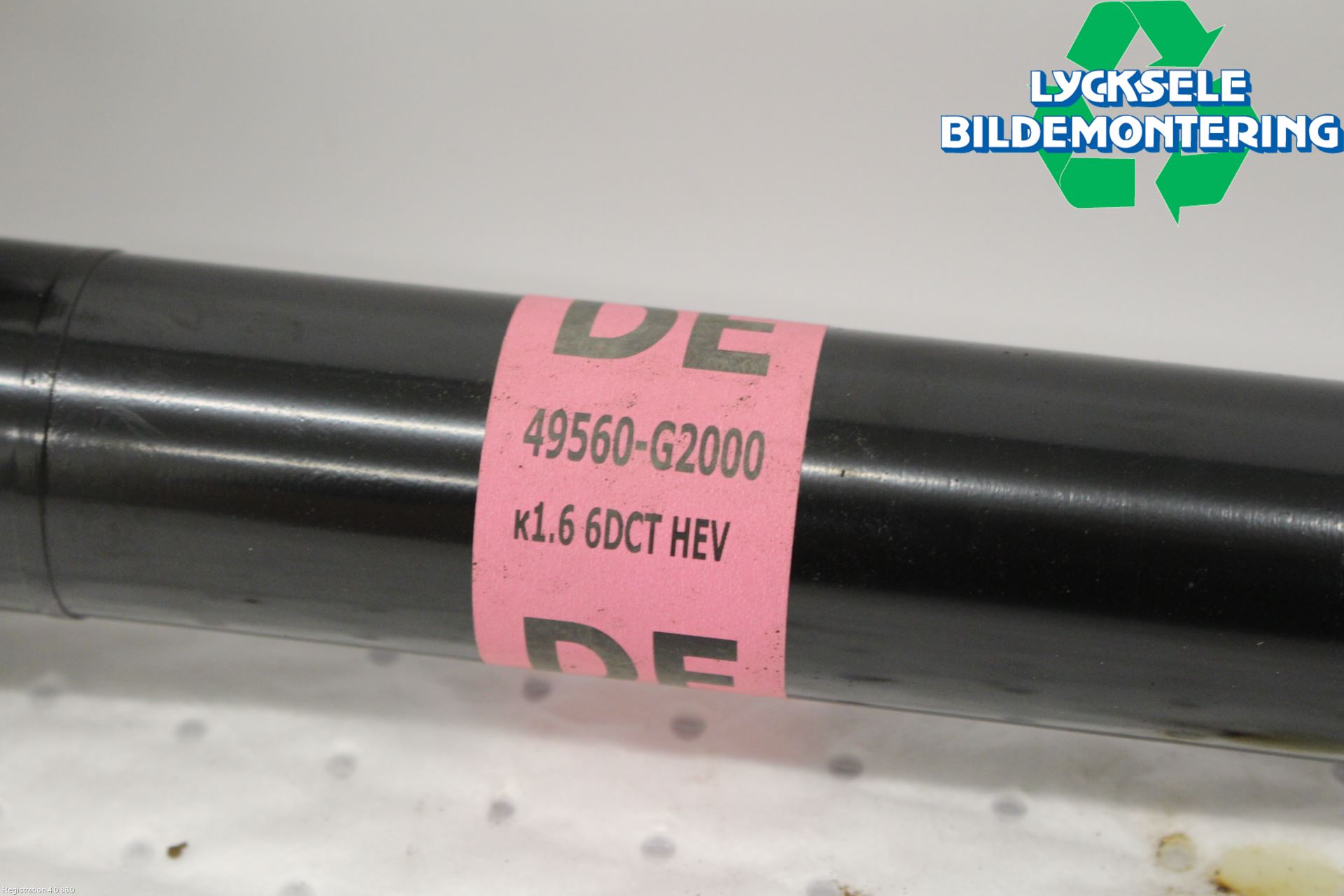 Kia NIRO (DE) 17-22 Drivaxel Fram Höger