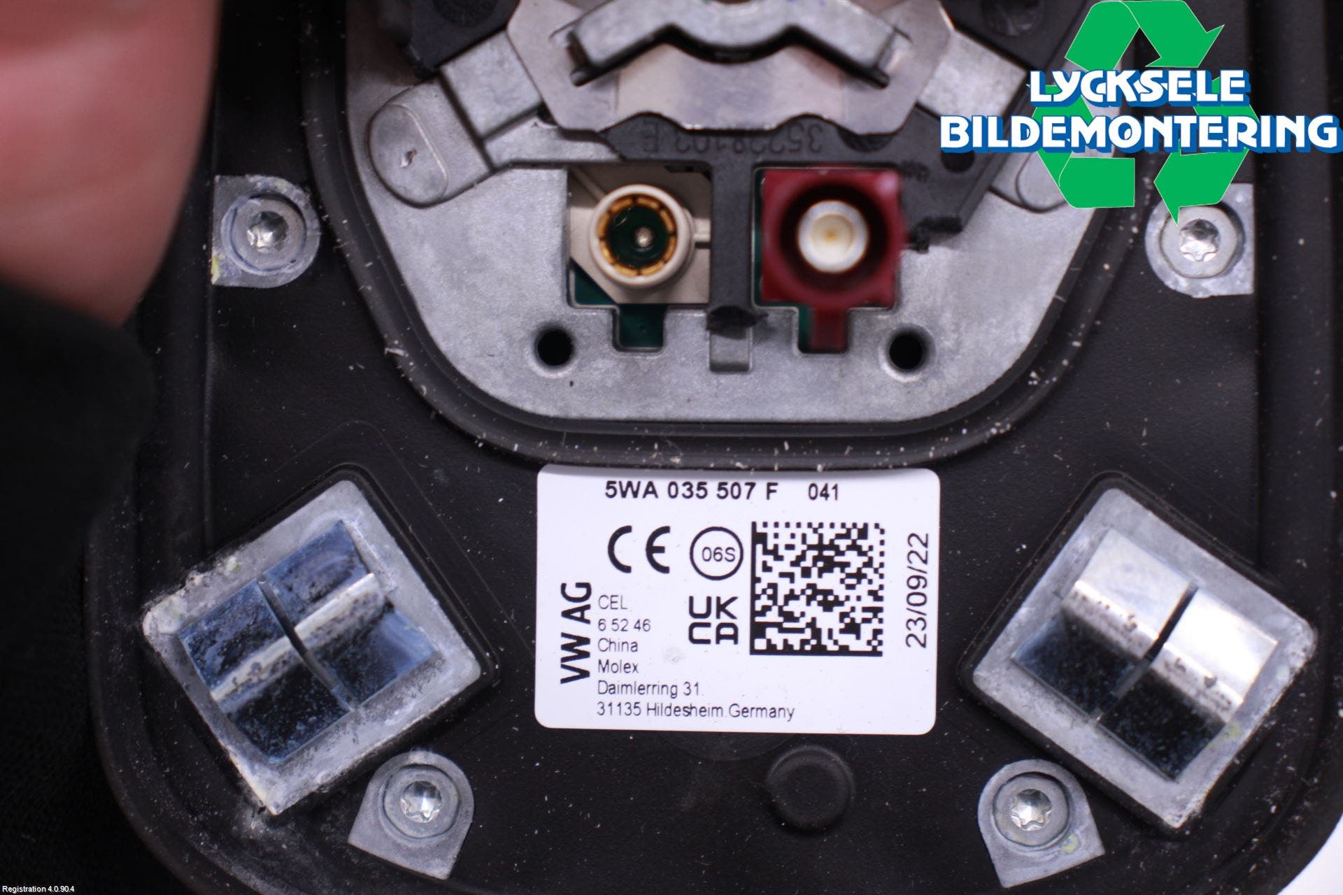 Volkswagen VW GOLF / E-GOLF VIII 20- Antenn